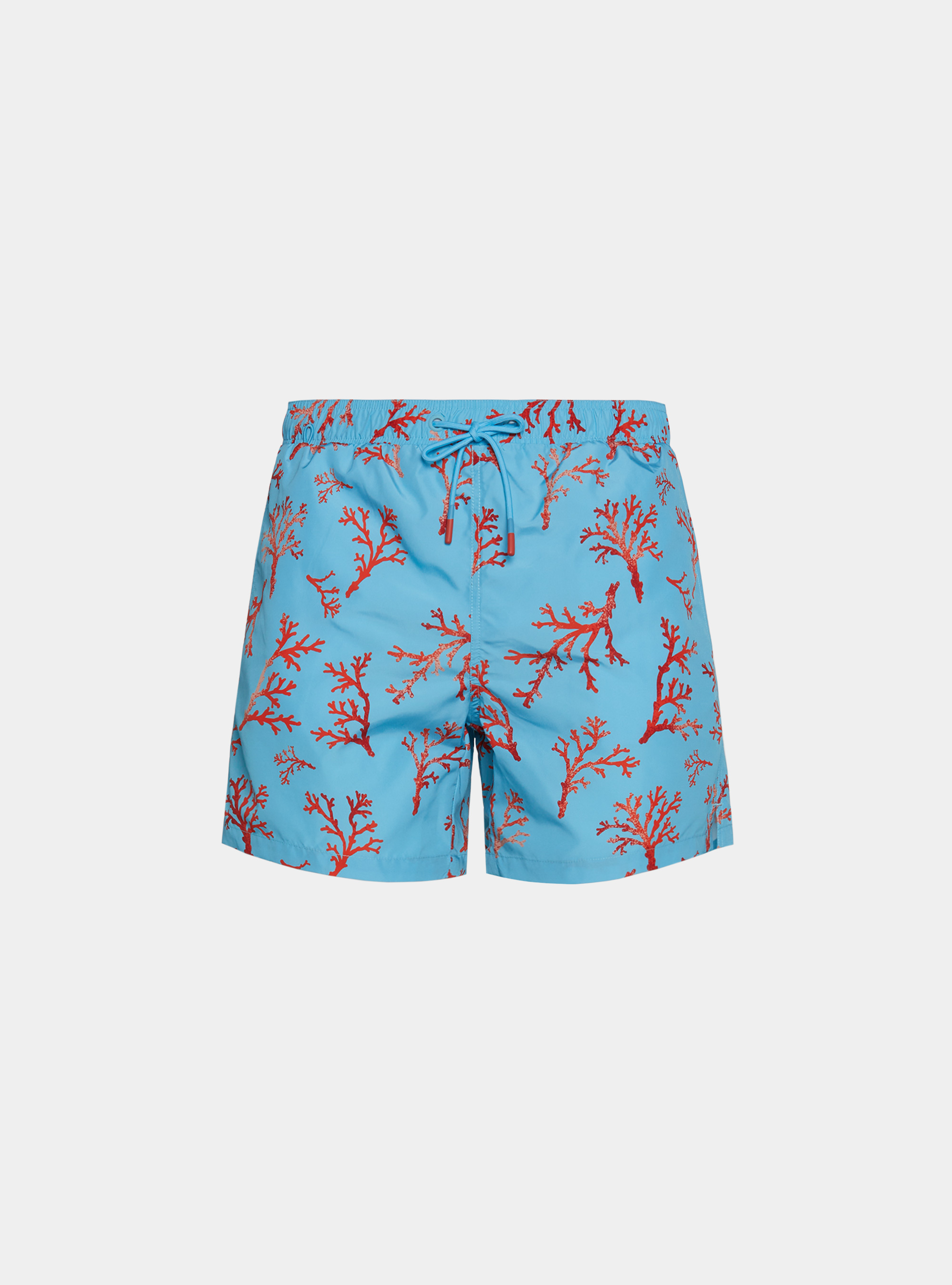 Badeanz&uuml;ge mit Korallendruck, AZZURRO 0282C