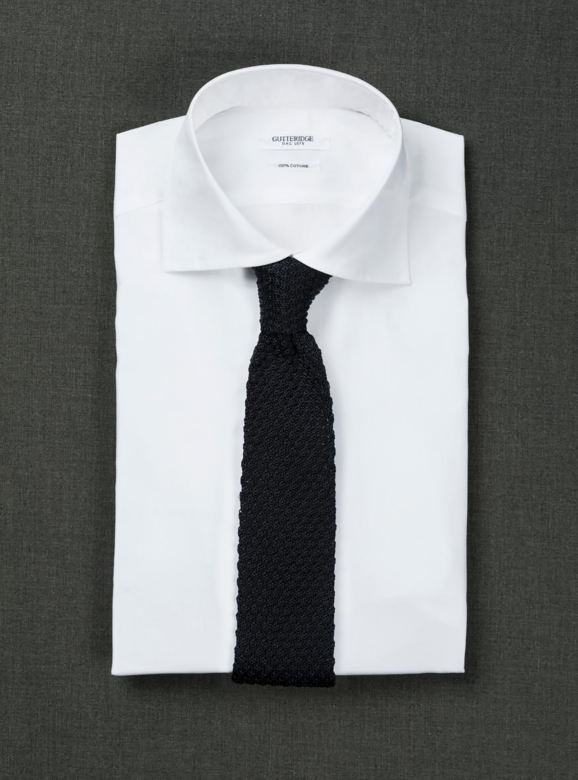 A maglia unita con back rigato, BLU NAVY