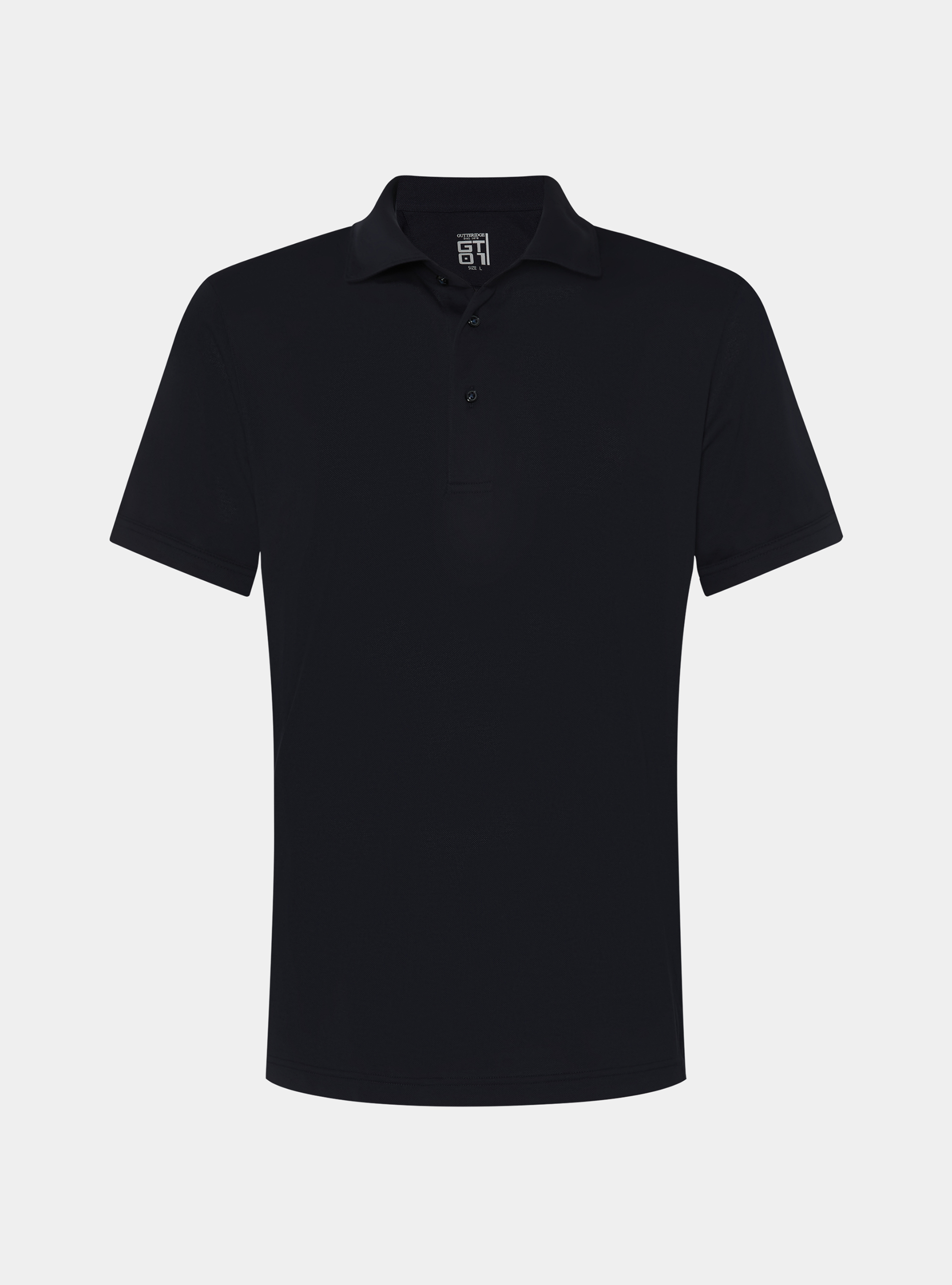 GT01 stretch pique polo shirt, NAVY BLUE