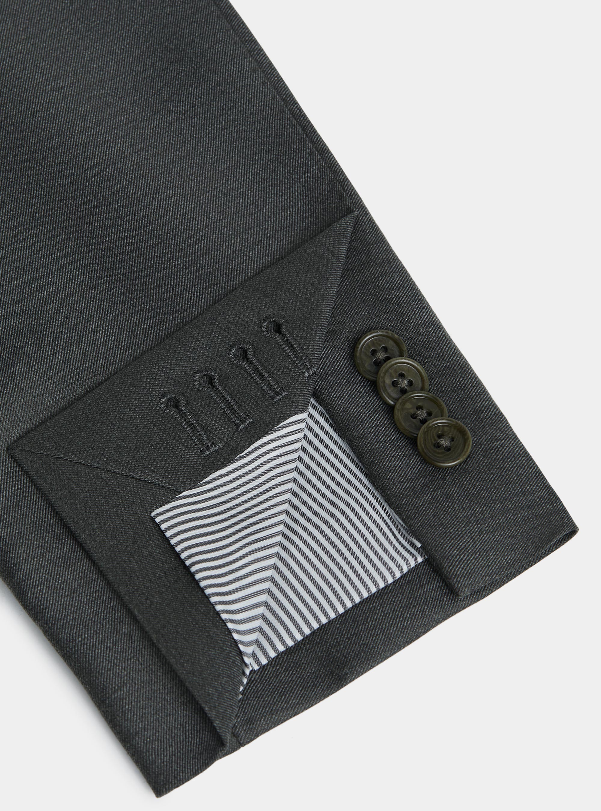 Giacca in pura lana superfine 110's, VERDE