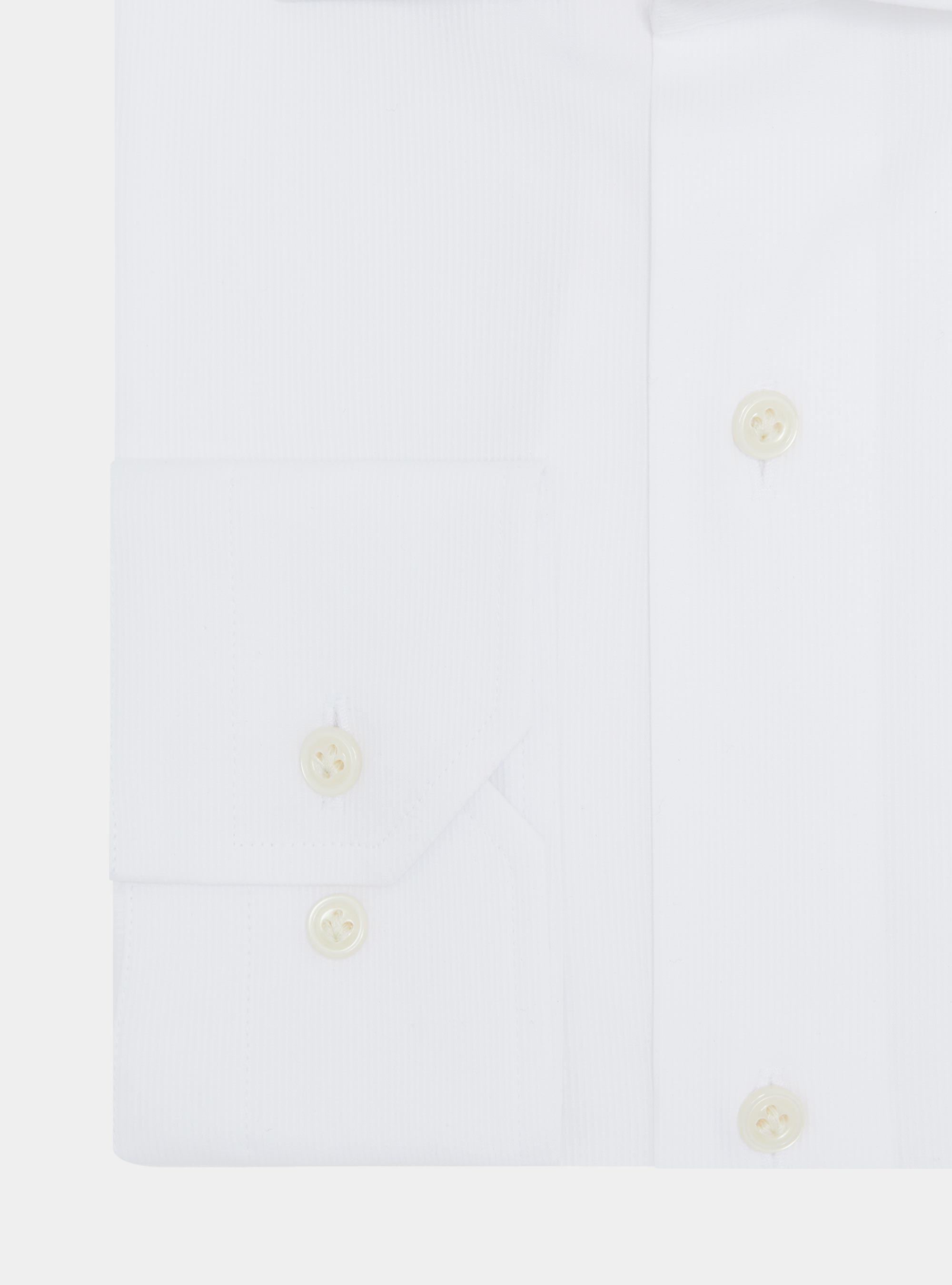 Camicia in piquet stretch, BIANCO