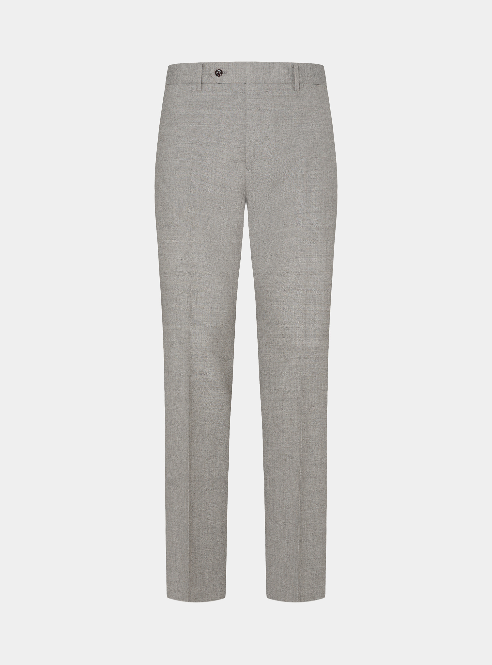 Vitale Barberis Canonico pure wool suit trousers, ECRU