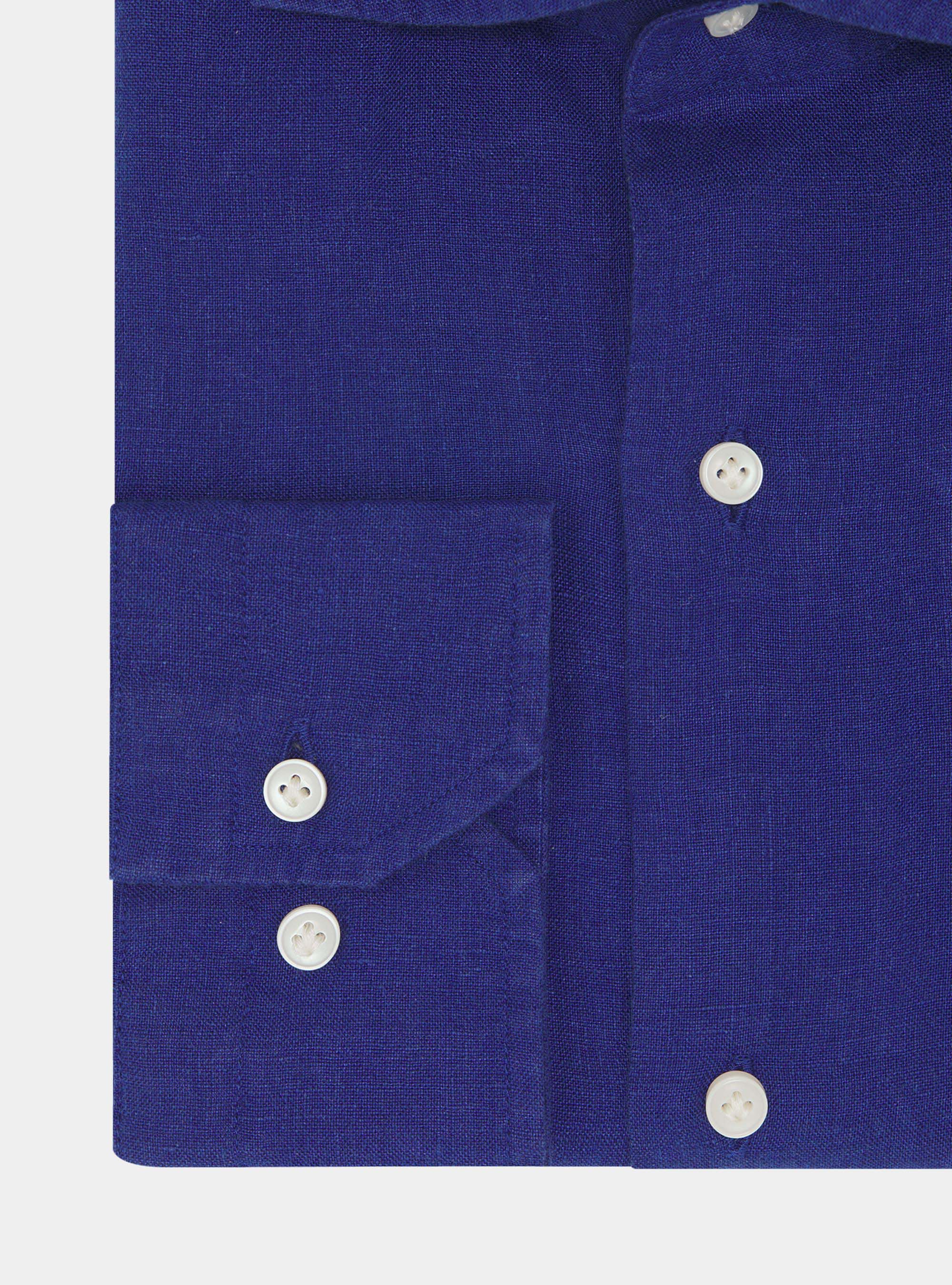 Pure linen shirt, BLUE
