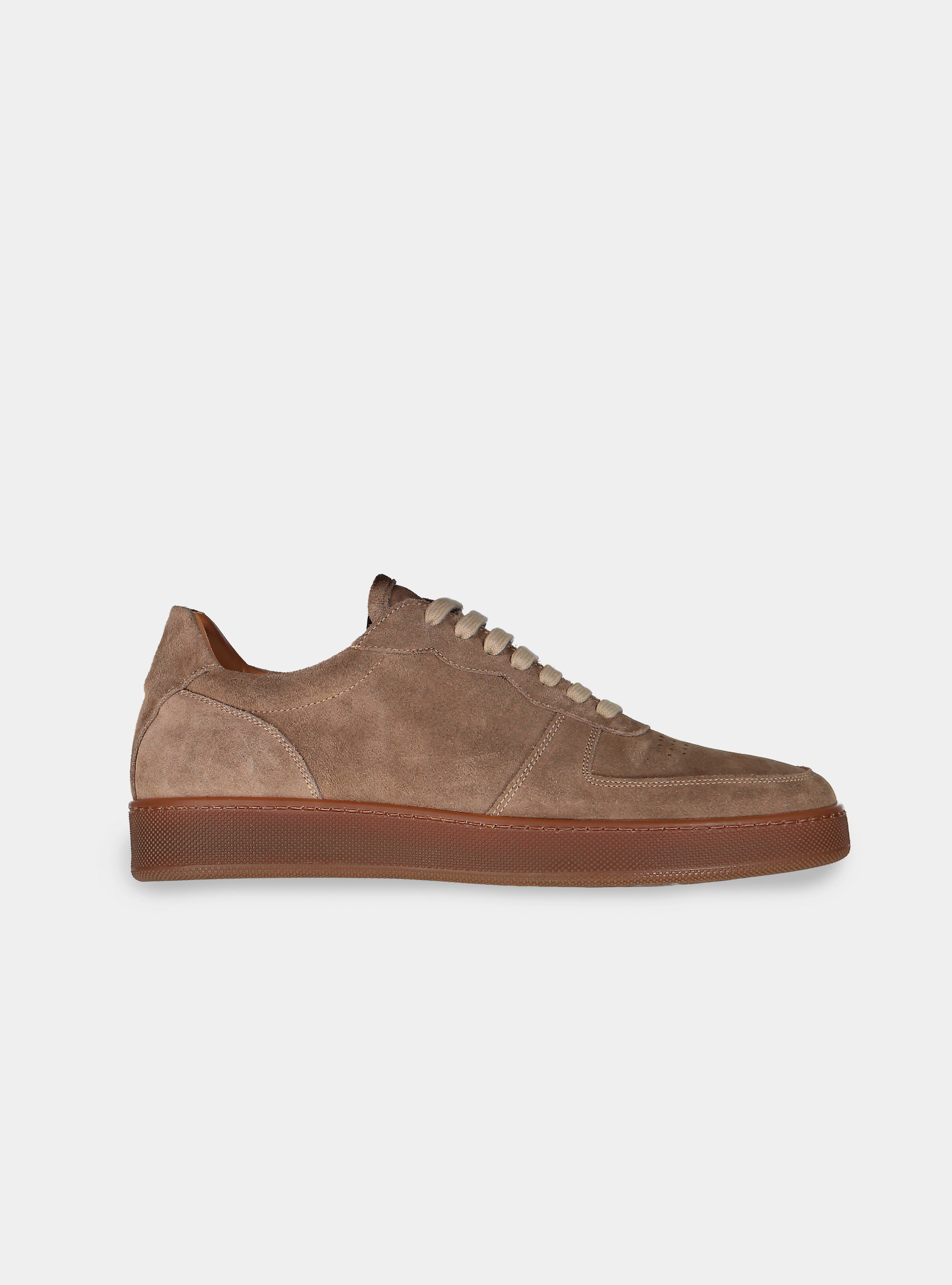 Gutteridge - Sneakers in suede, Unisex, Fango, Taglia: 40