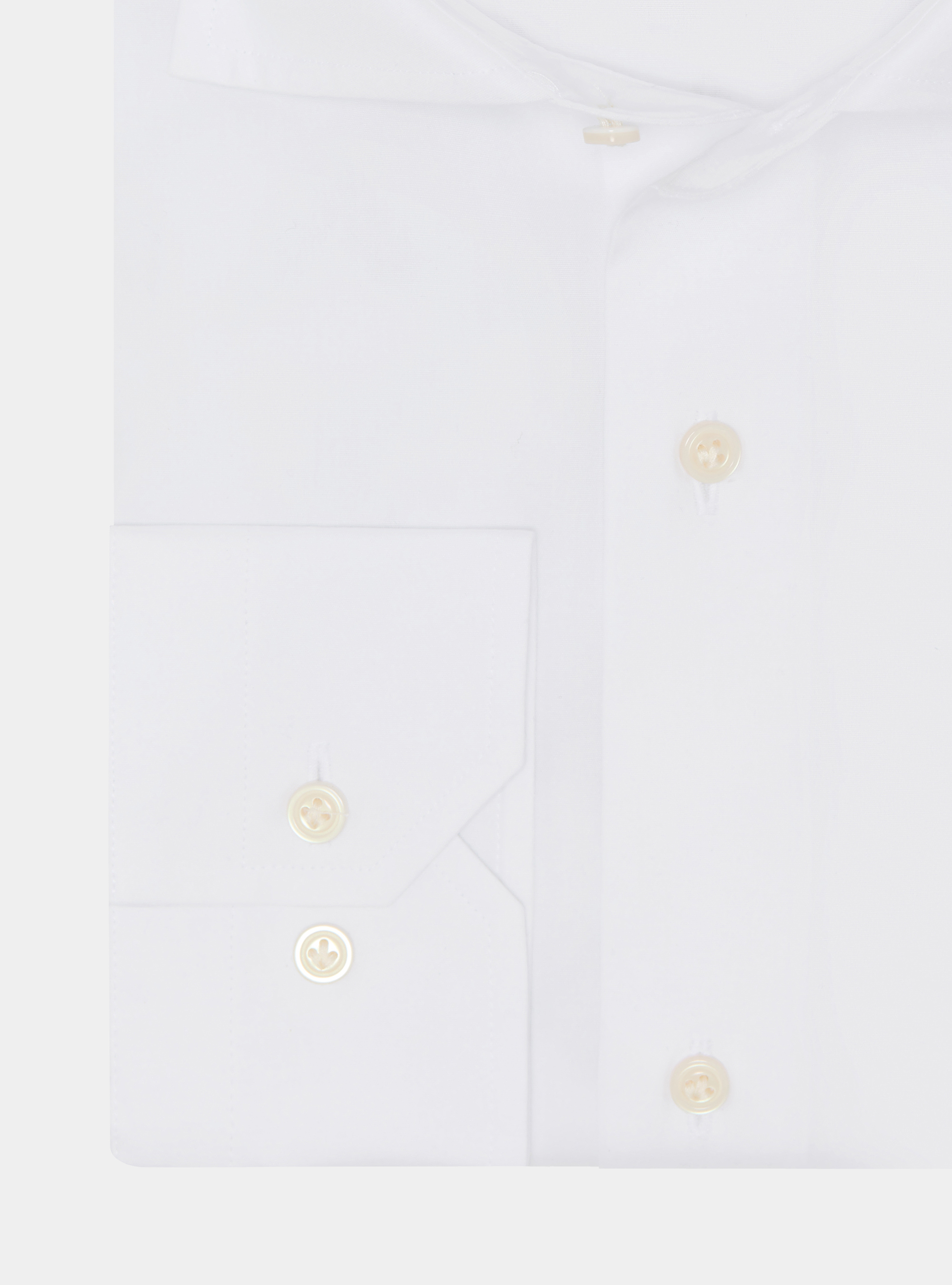 Baumwollhemd fil a fil, BIANCO 0099C