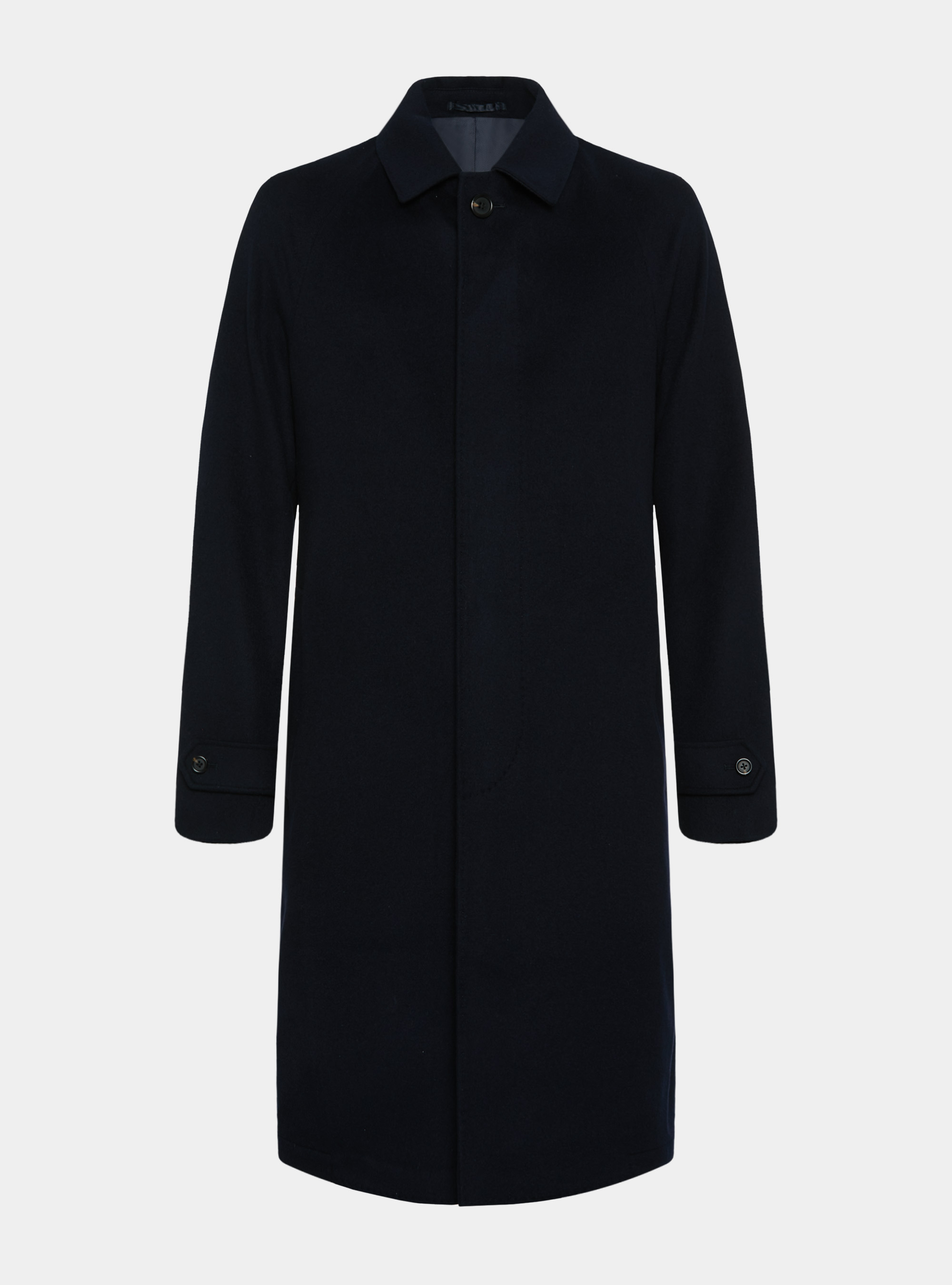 Soprabito in lana e cashmere, BLU NAVY