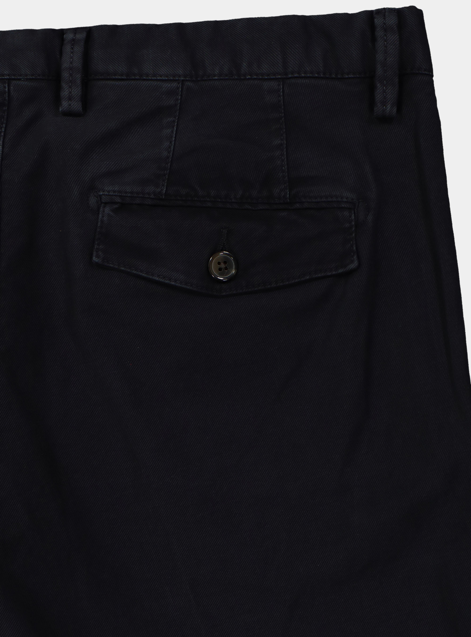 Pantaloni chino in cotone stretch, BLU NAVY