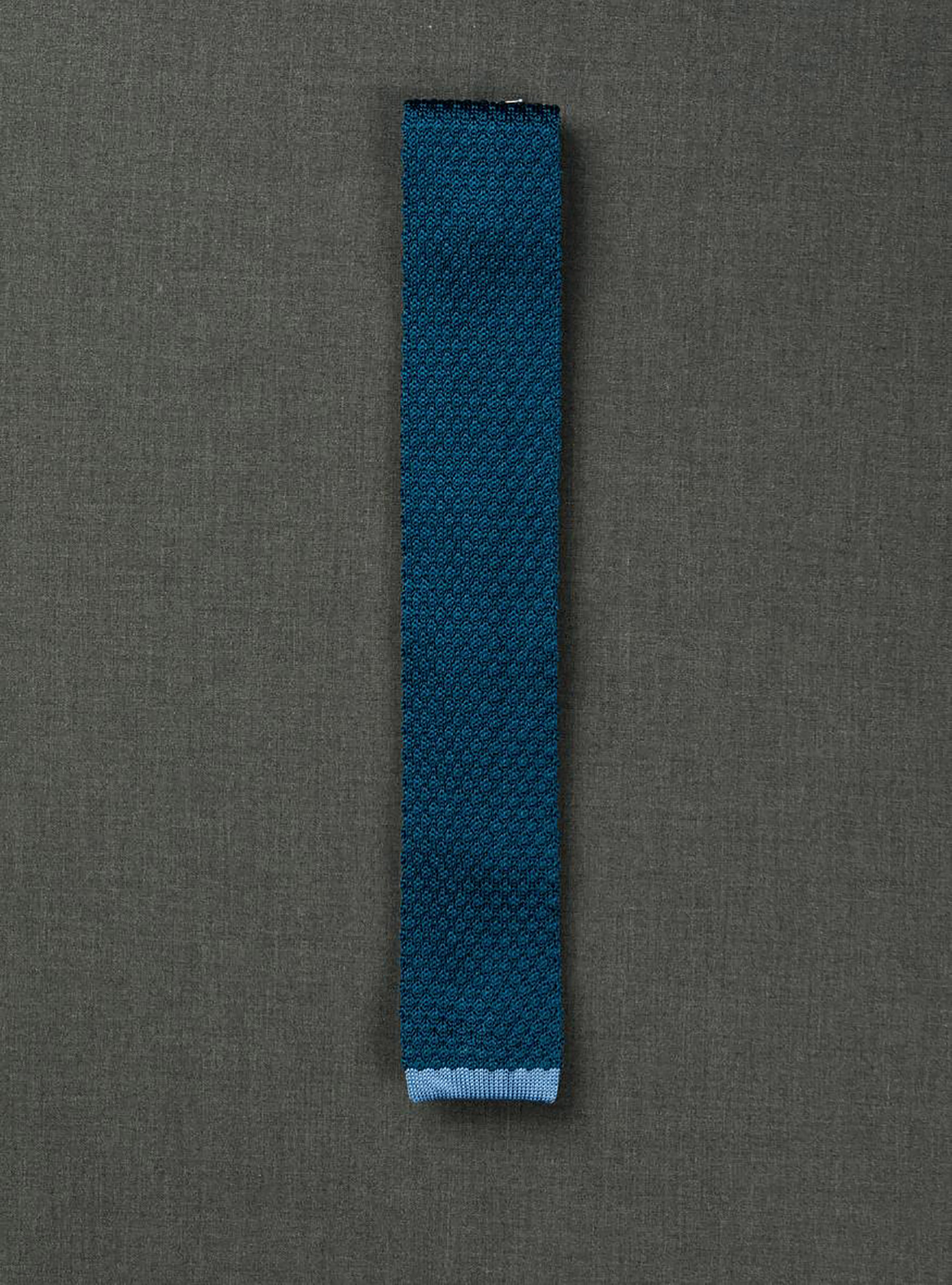 A maglia unita con back rigato, INCHIOSTRO