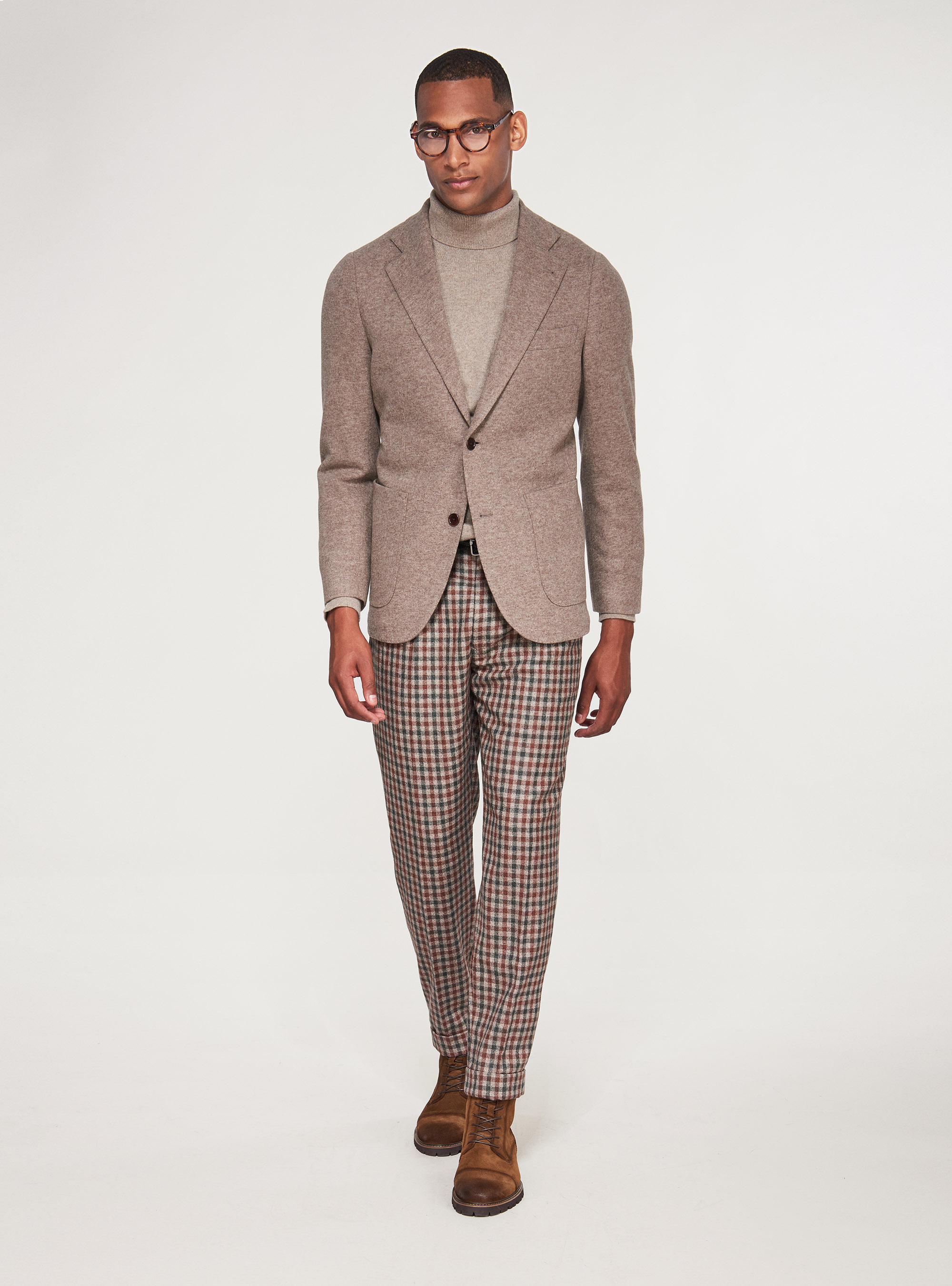 Giacca in lana sfoderata, SABBIA