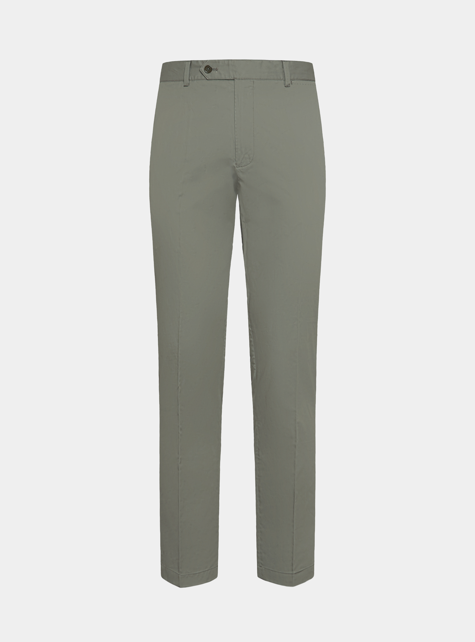 Lightweight twill slim fit chino trousers, SALVIA 0602C