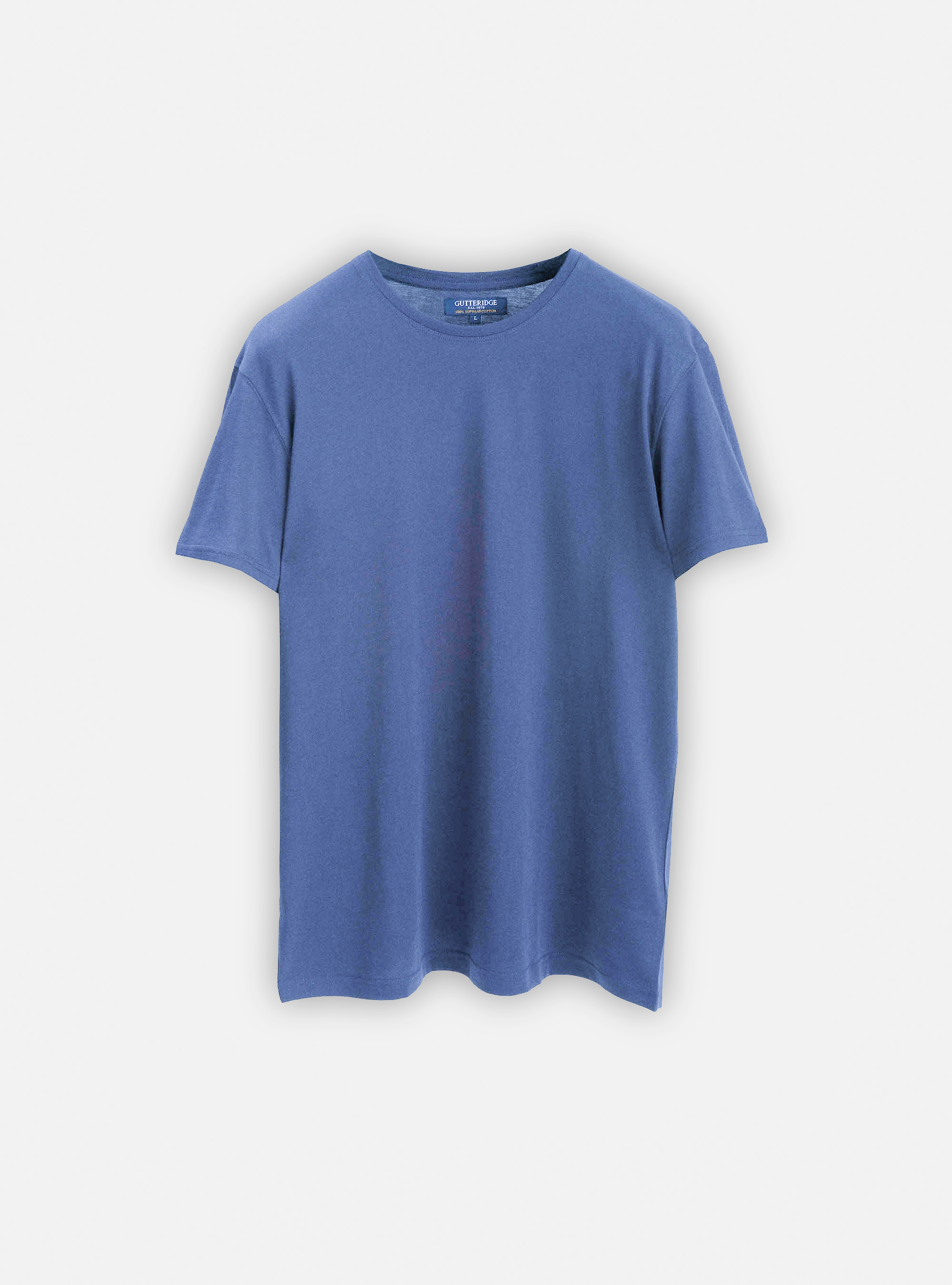 Maglietta mezza manica 100% cotone supima, POLVERE