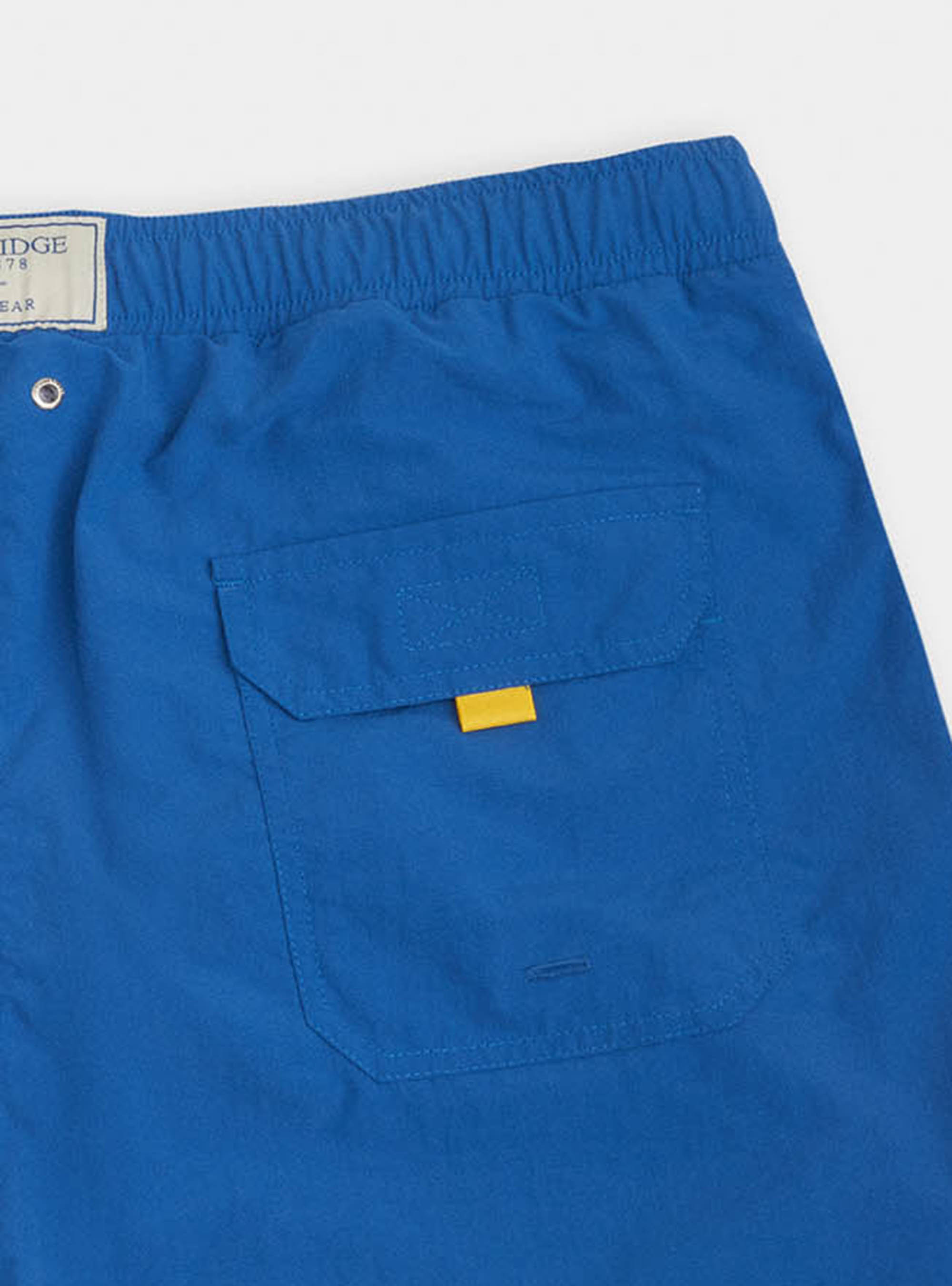 Basic swimwear with embroidery, BLUE ROYAL