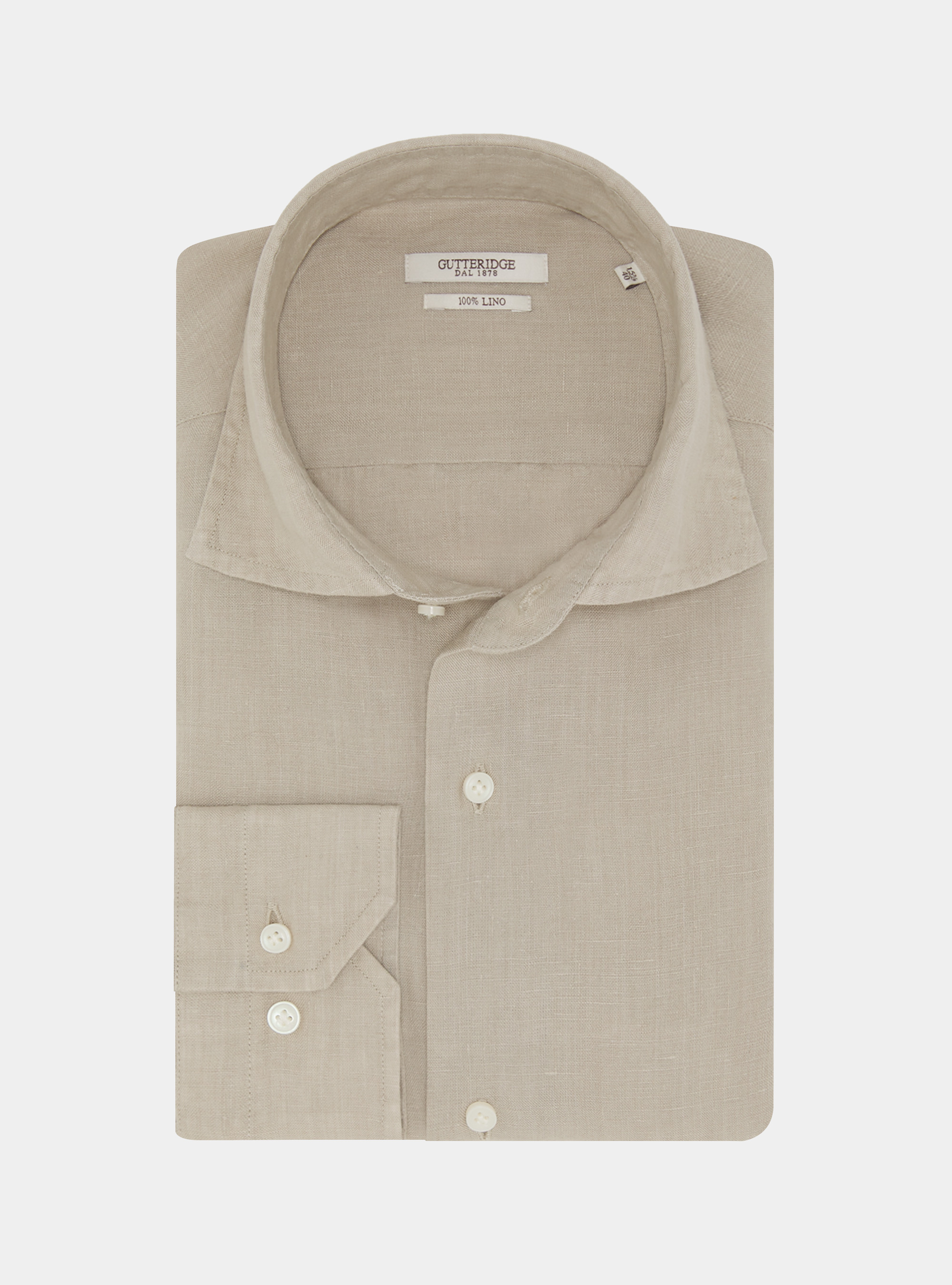 Pure linen shirt, SAND