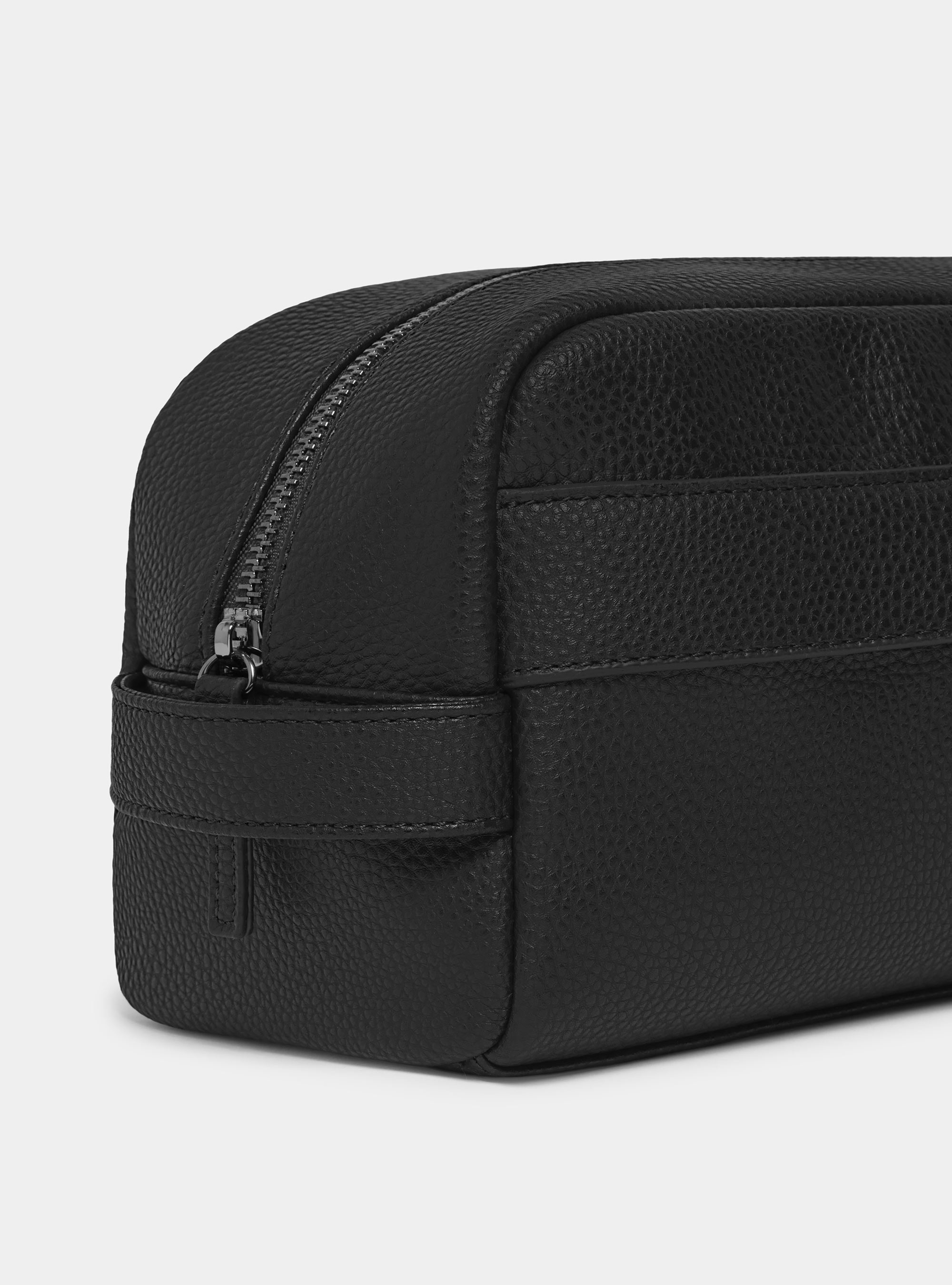 Necessaire con cerniera, BLACK