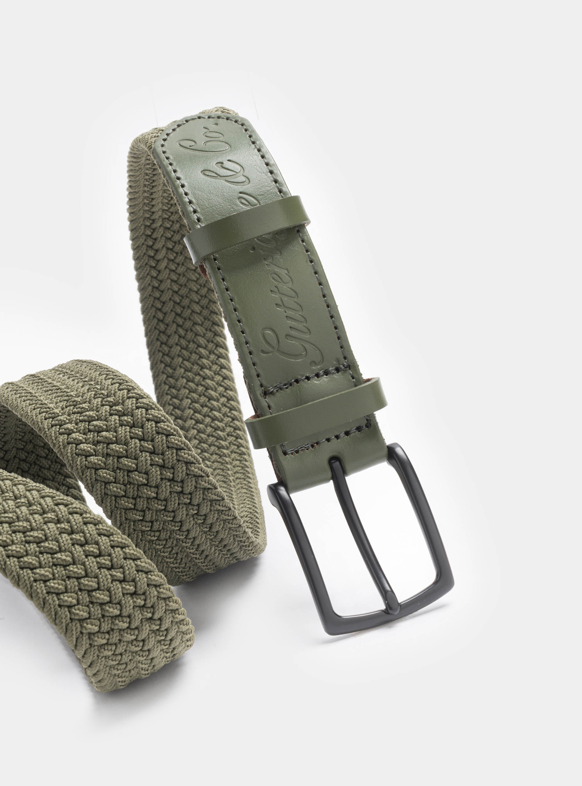 Cintura elastica tinta unita, SALVIA 0602C