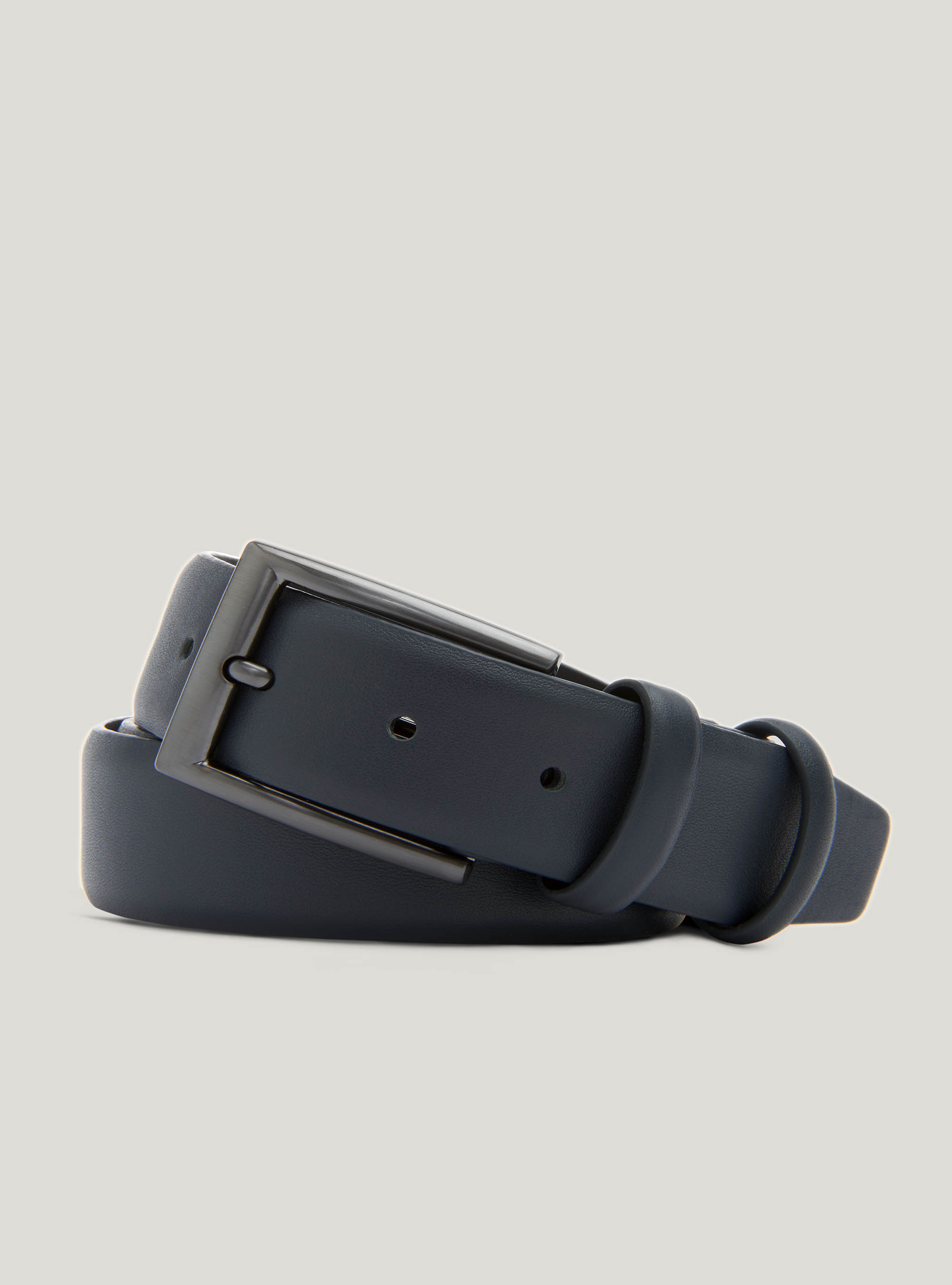 Cintura in pelle, BLU NAVY