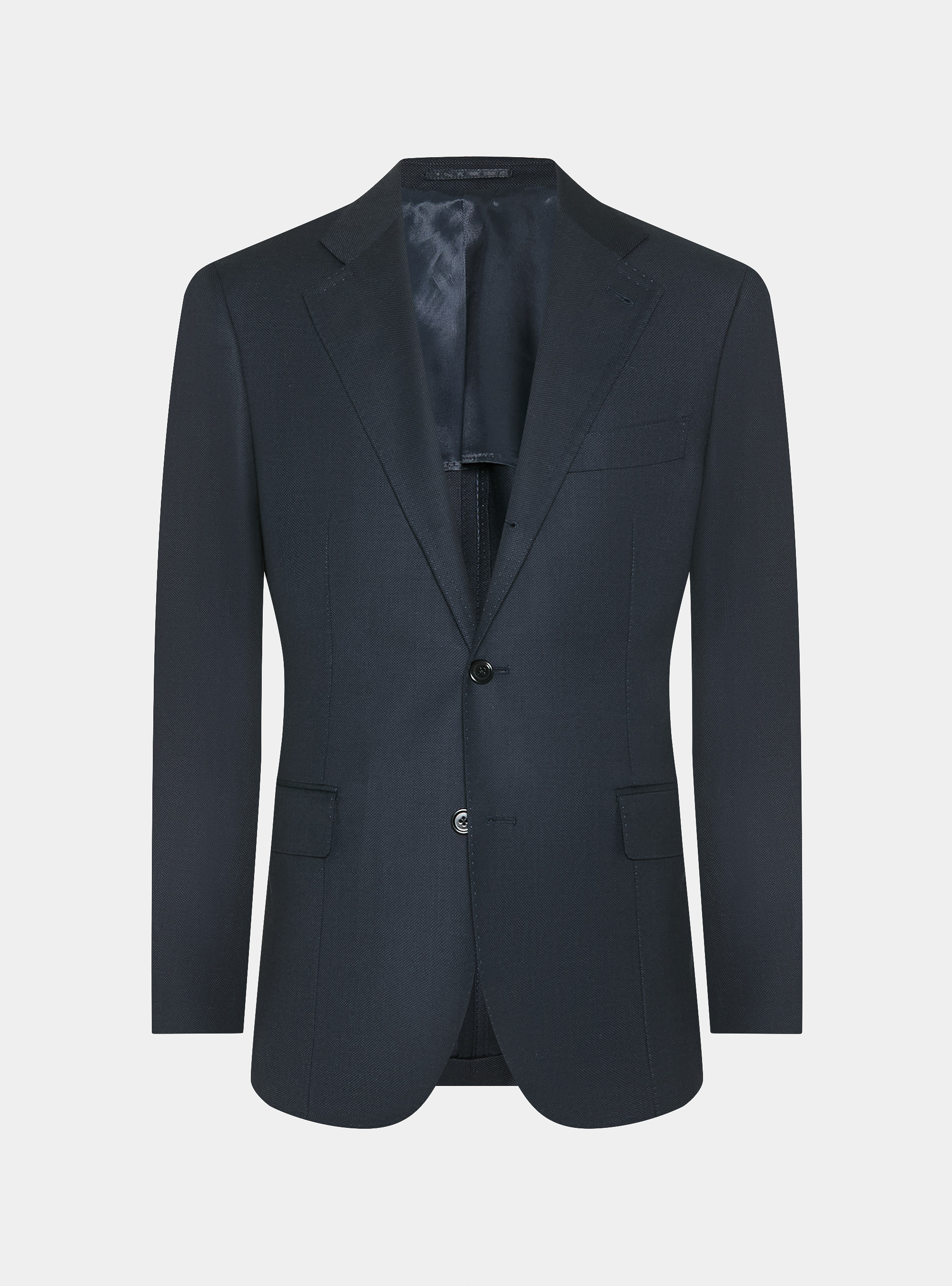 Giacca per abito in lana occhio di pernice Vitale Barberis Canonico, BLU NAVY