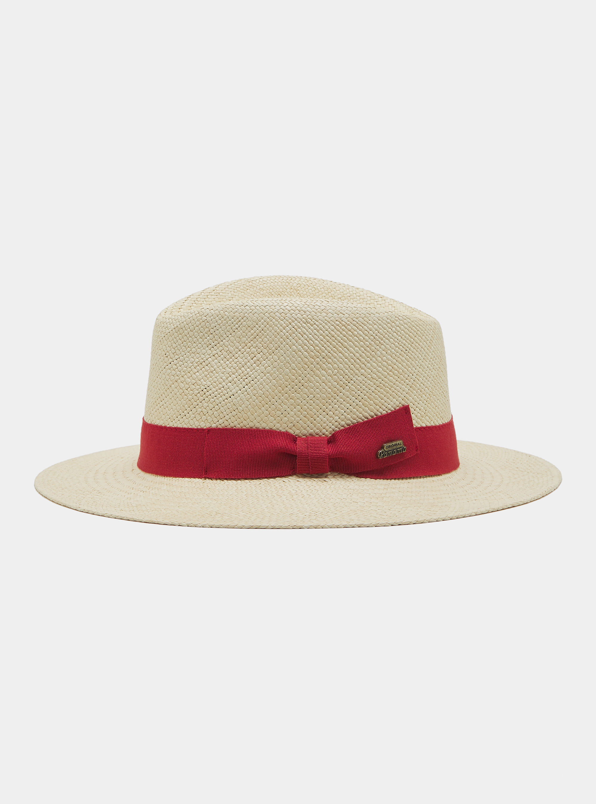 Panama Hat, ECRU/ORANGE B049