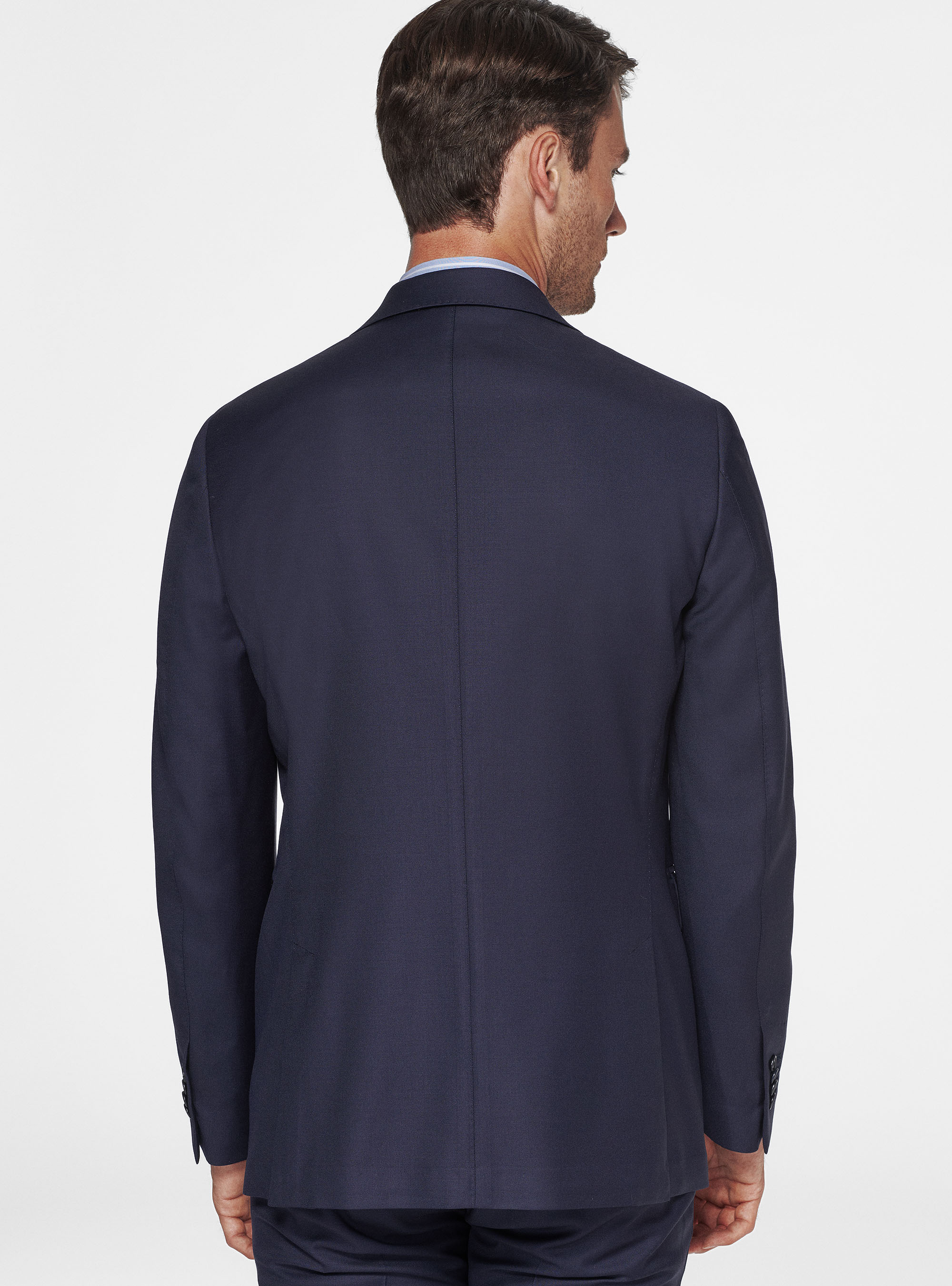 Giacca in pura lana superfine 110's, BLU NAVY