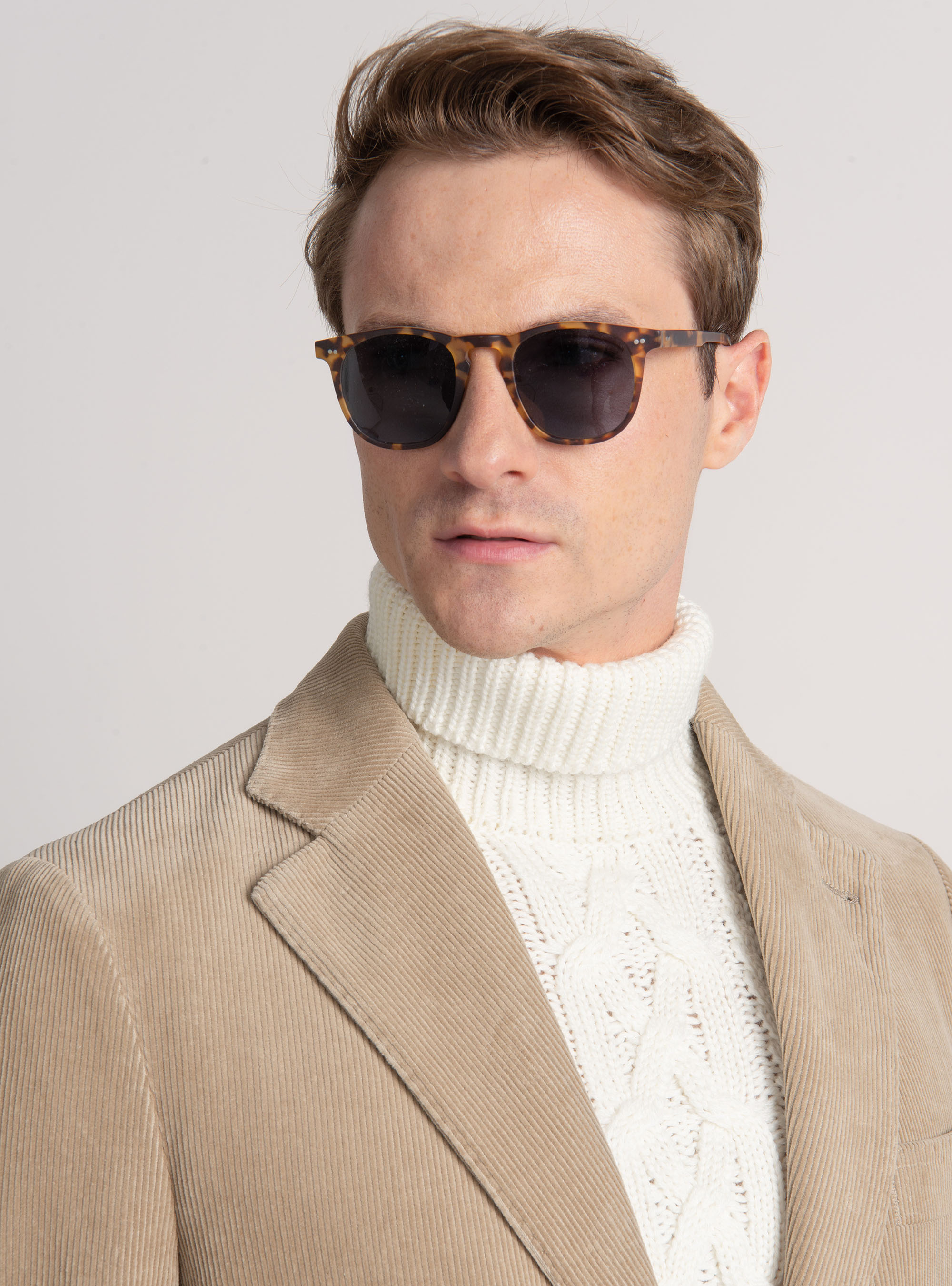 Giacca in velluto, SABBIA