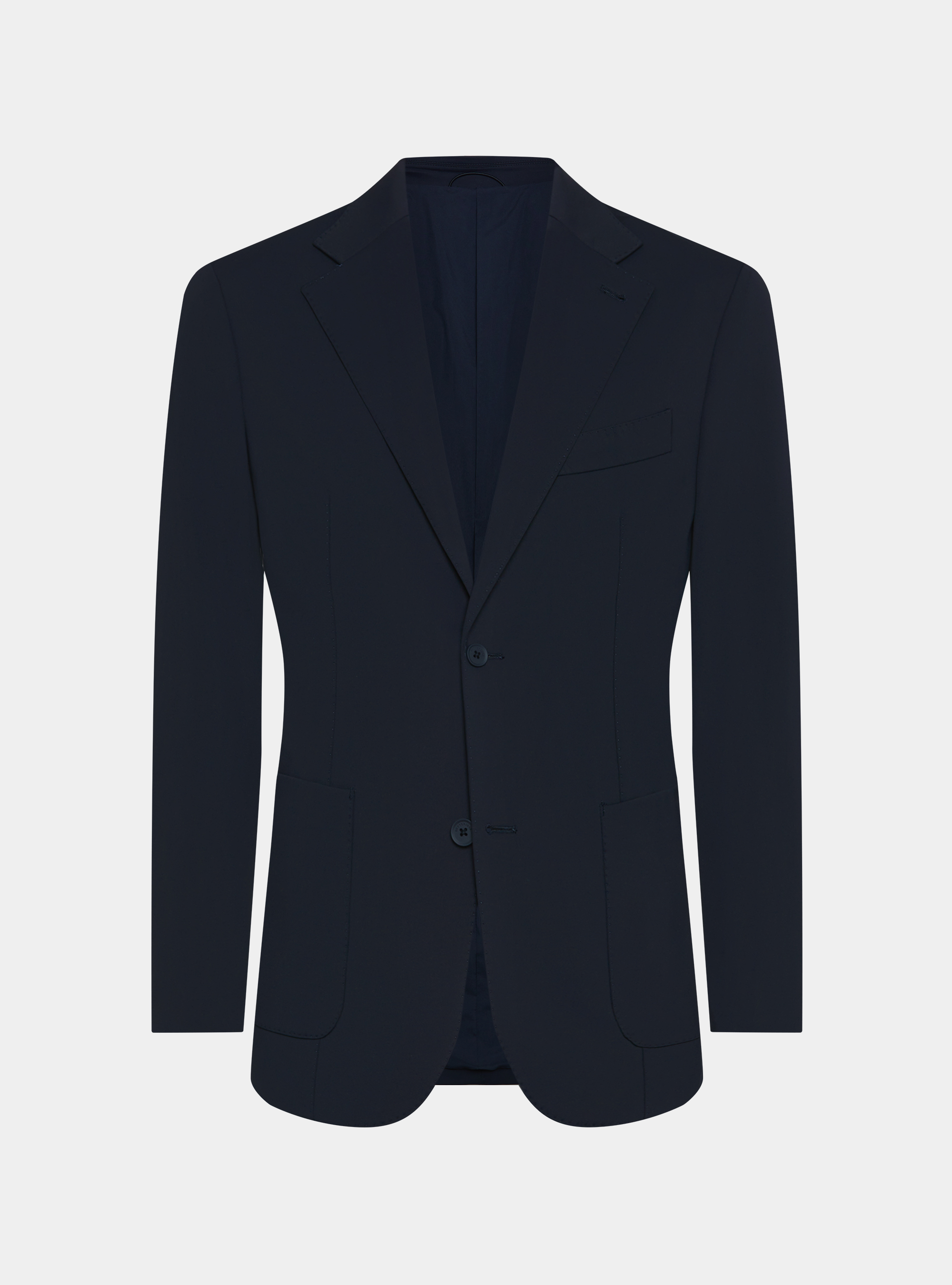 GT01 Blazer in stretch nylon, NAVY BLUE