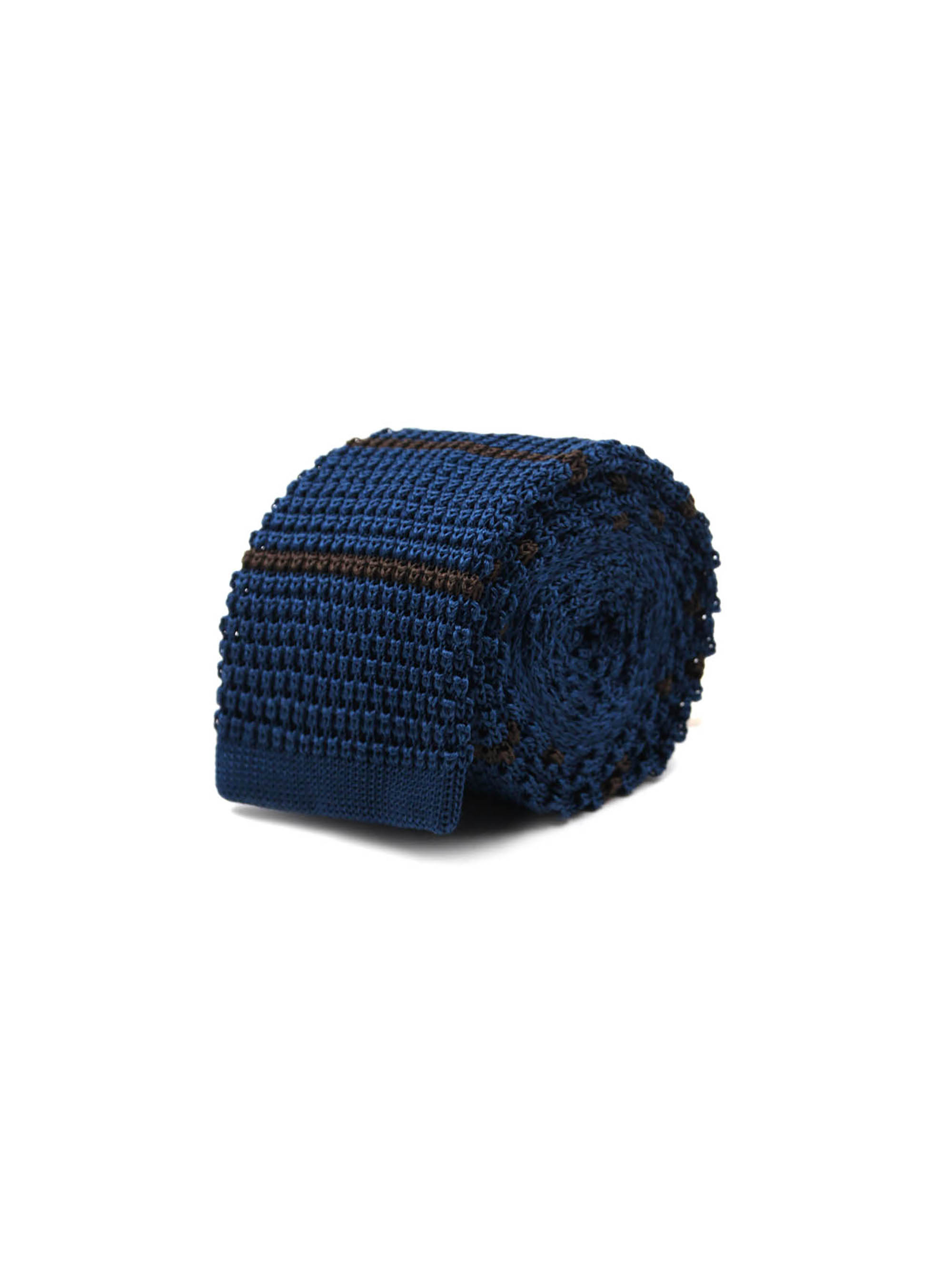 Cravatta a maglia rigata, BLUE ROYAL