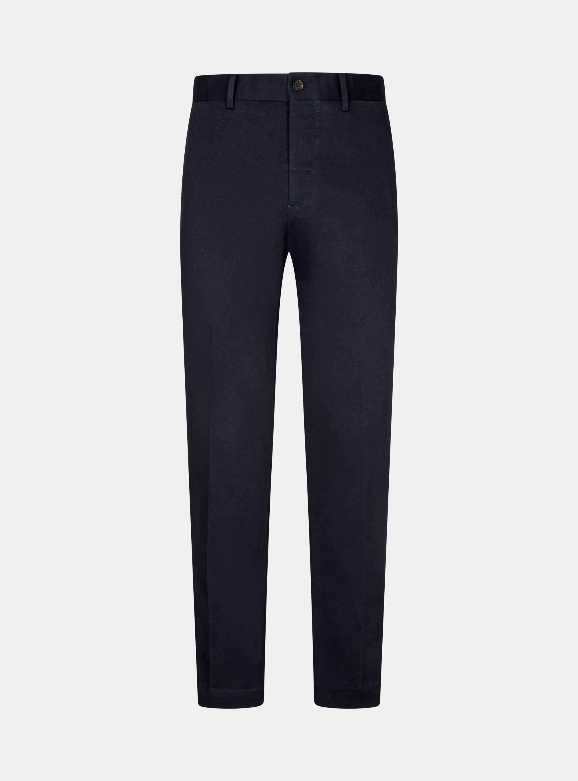 Pantaloni in cotone smerigliato, BLU NAVY
