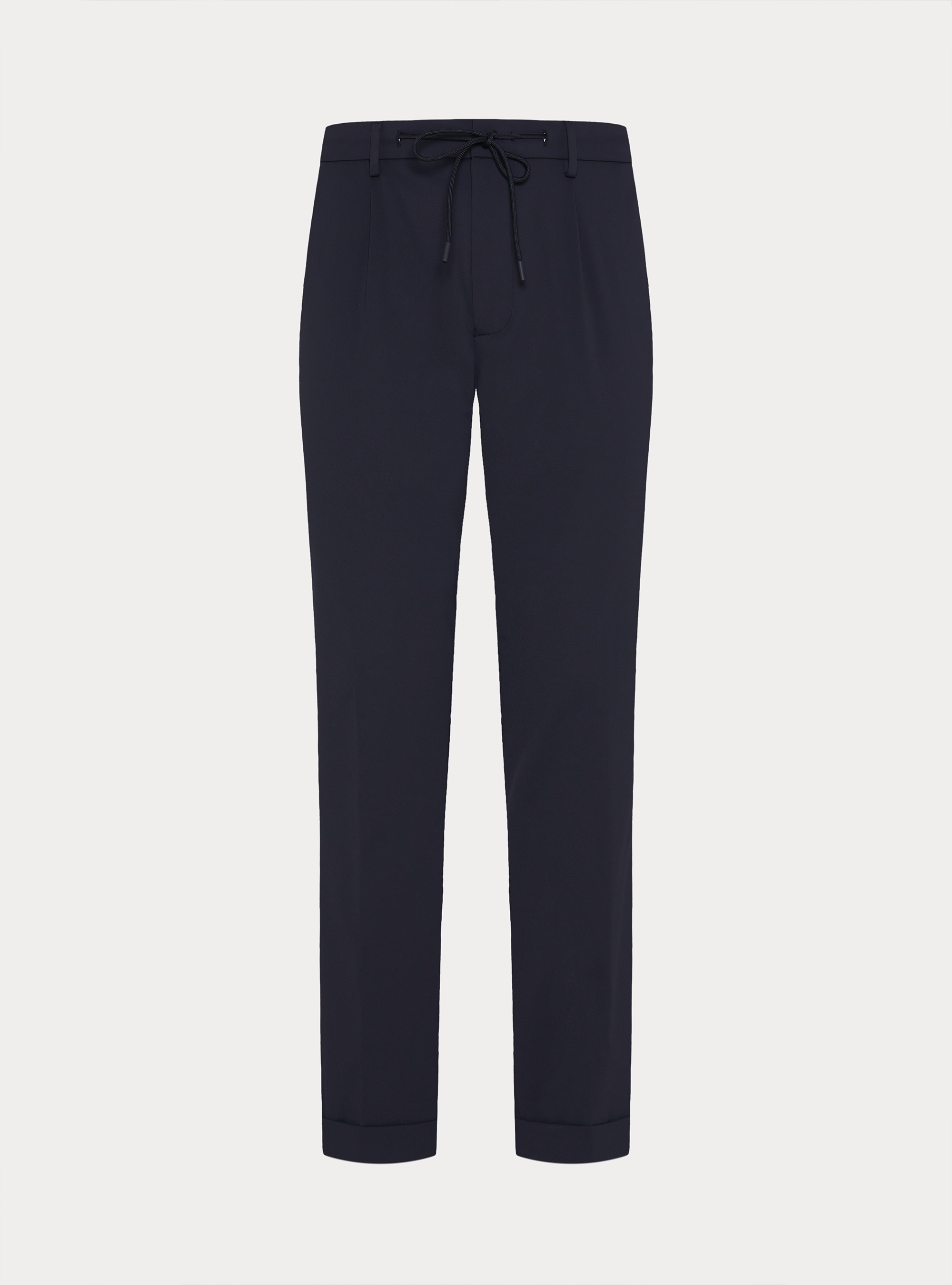 Stretch nylon technical trousers, NAVY BLUE
