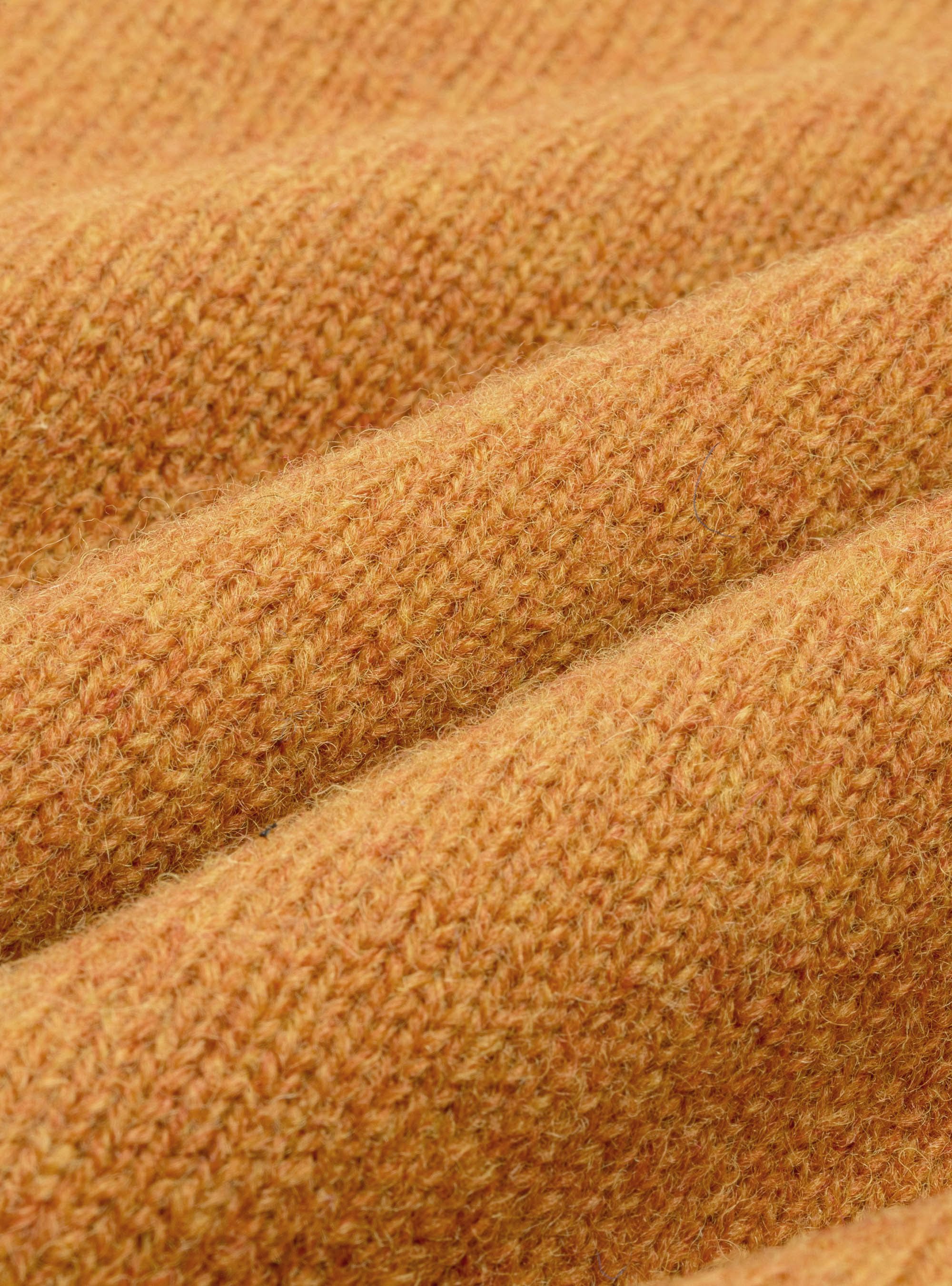 Maglia in pura lana Shetland, ARANCIONE