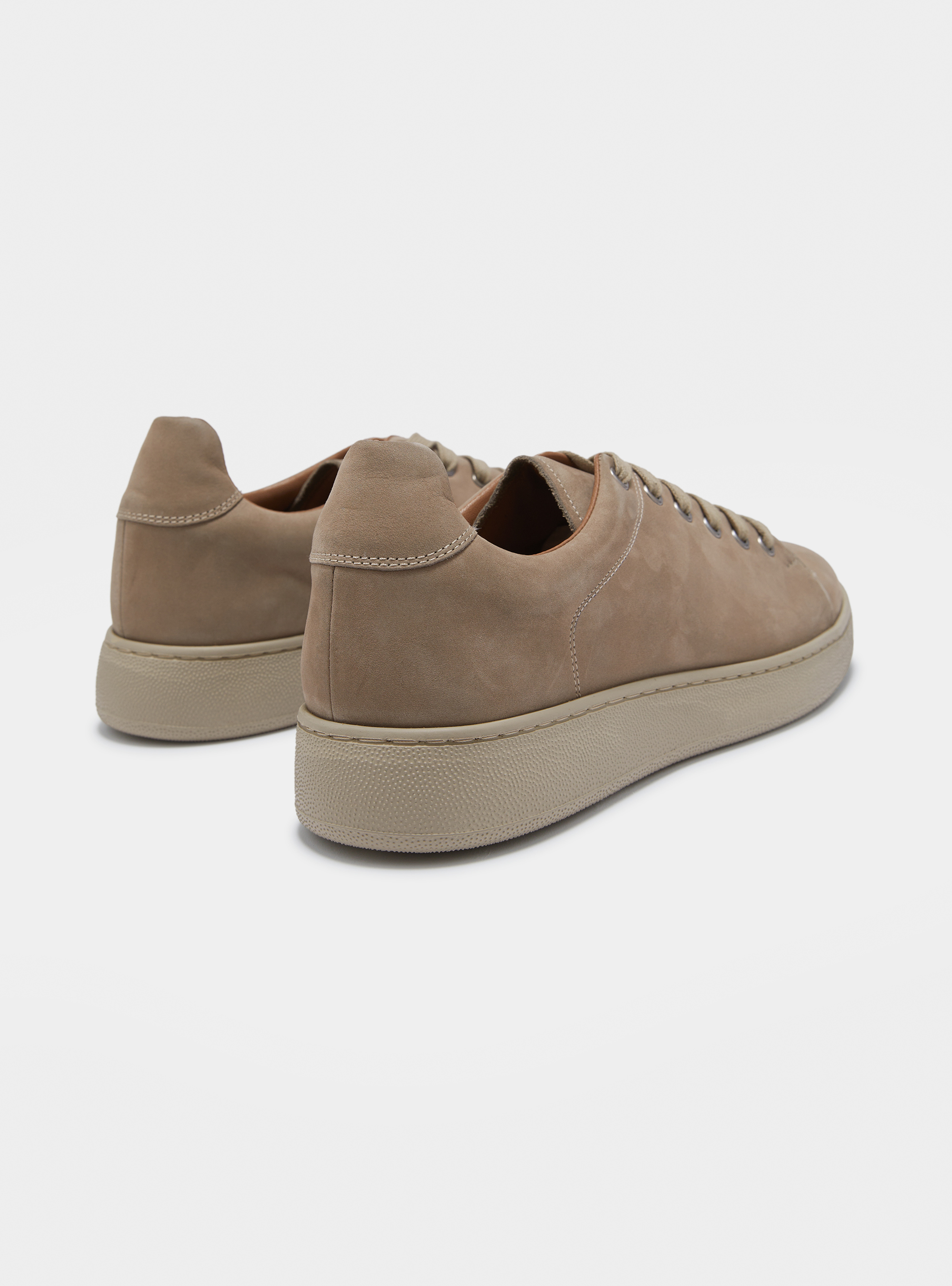 Nubuck Sneakers, ECRU