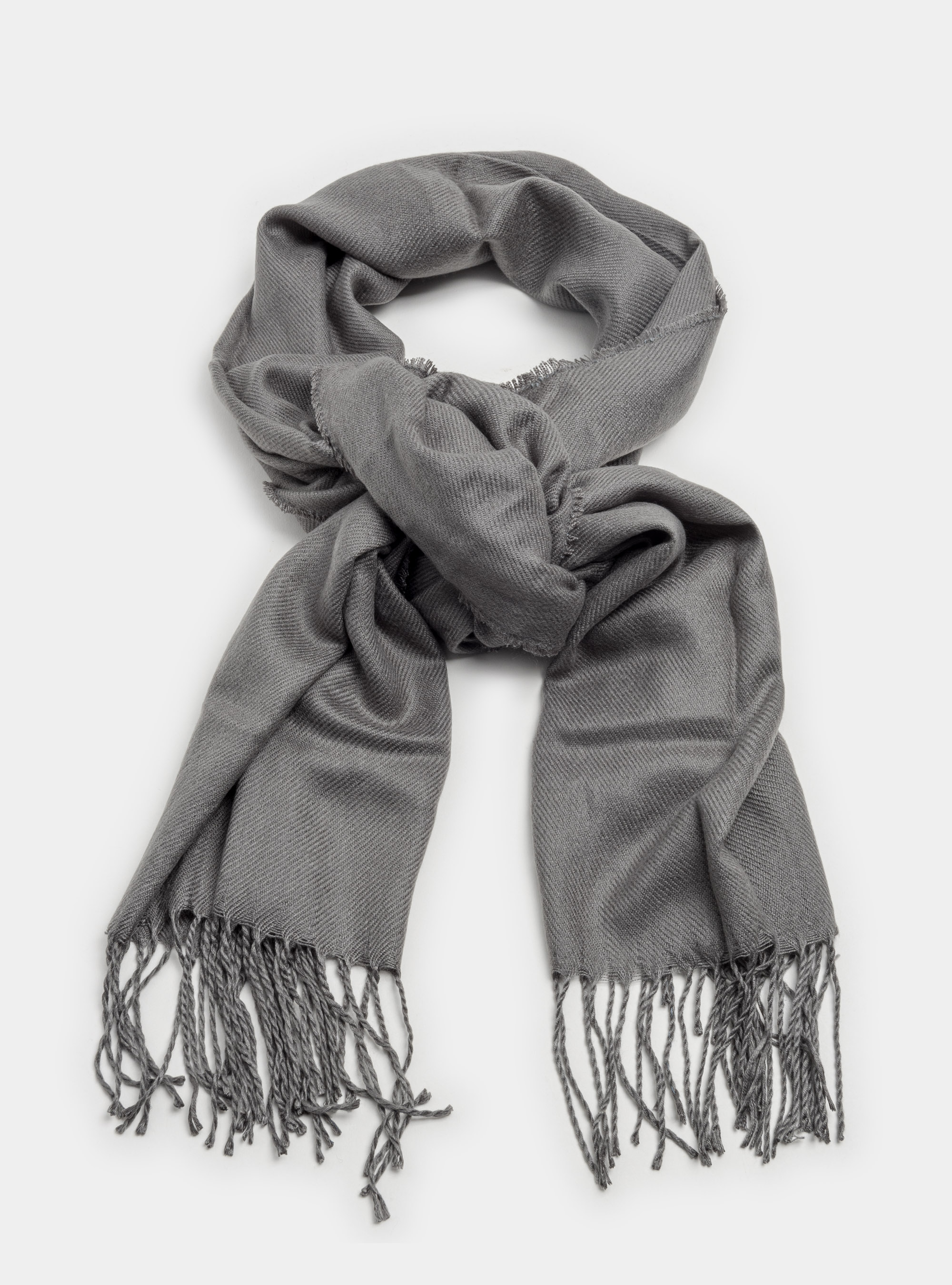 Sciarpa tinta unita, GRIGIO MELANGE