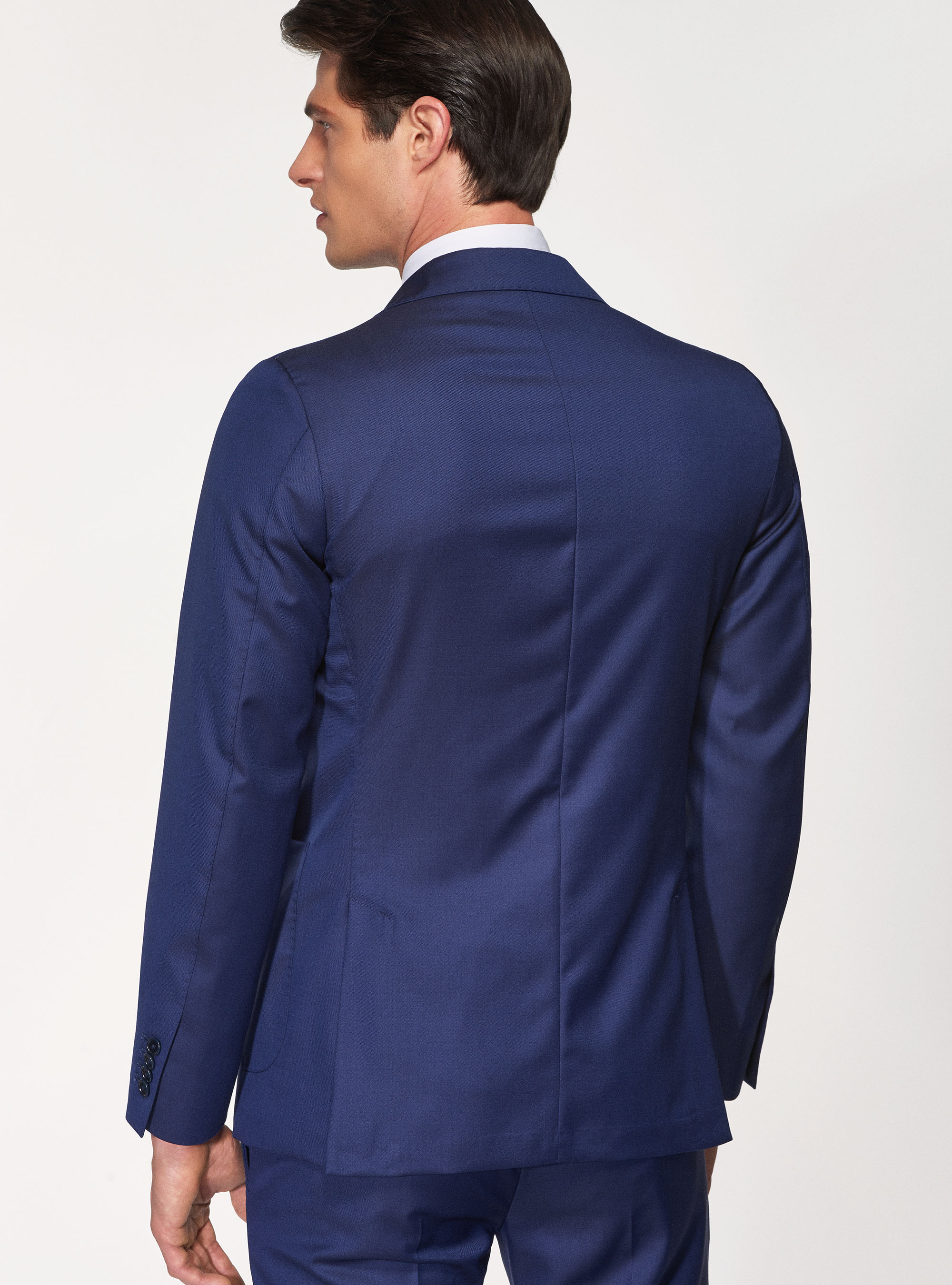 Giacca per abito in pura lana superfine 110's Vitale Barberis Canonico, BASALTO