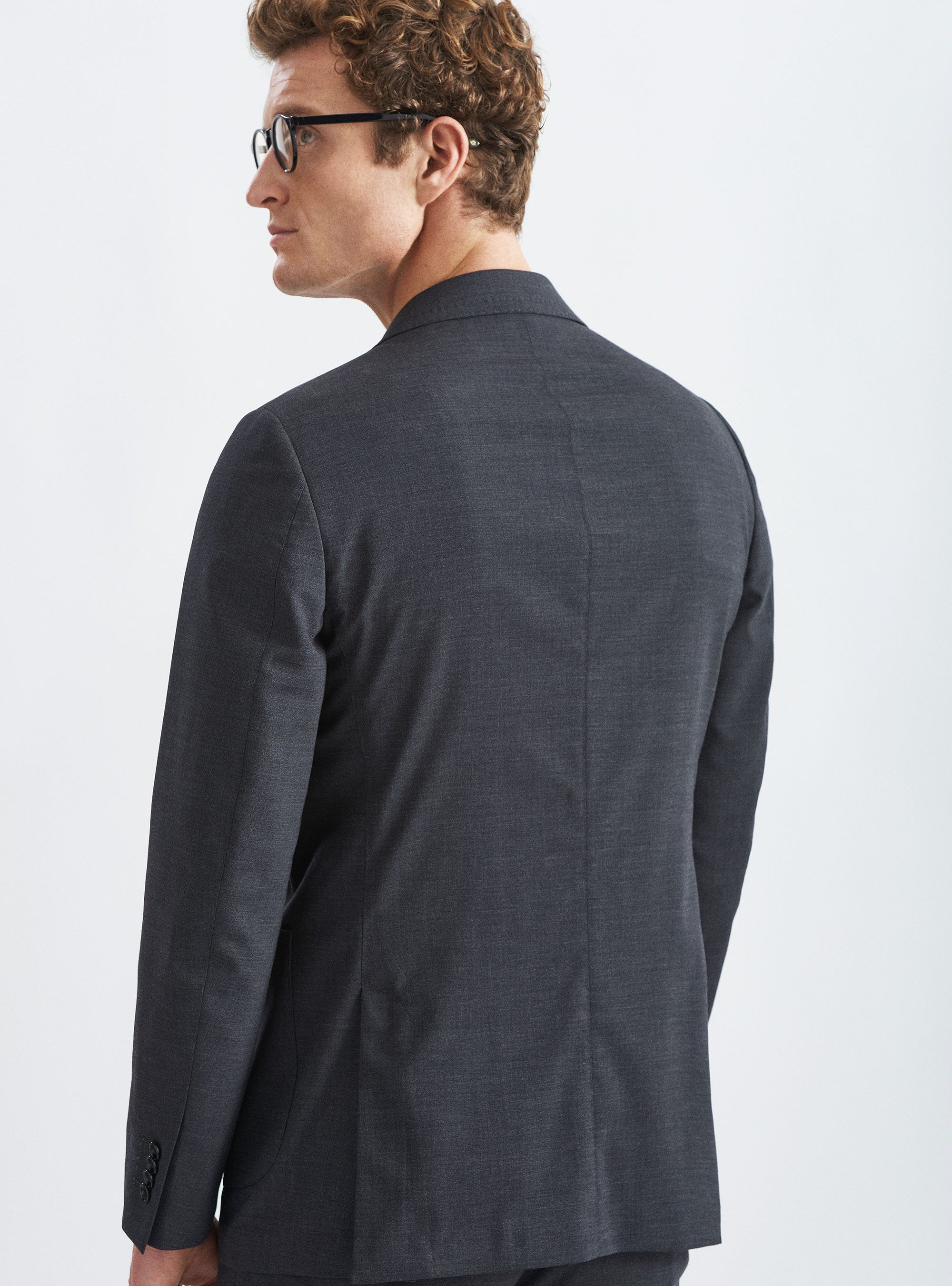 Fresh wool blazer, ASFALTO 0112C