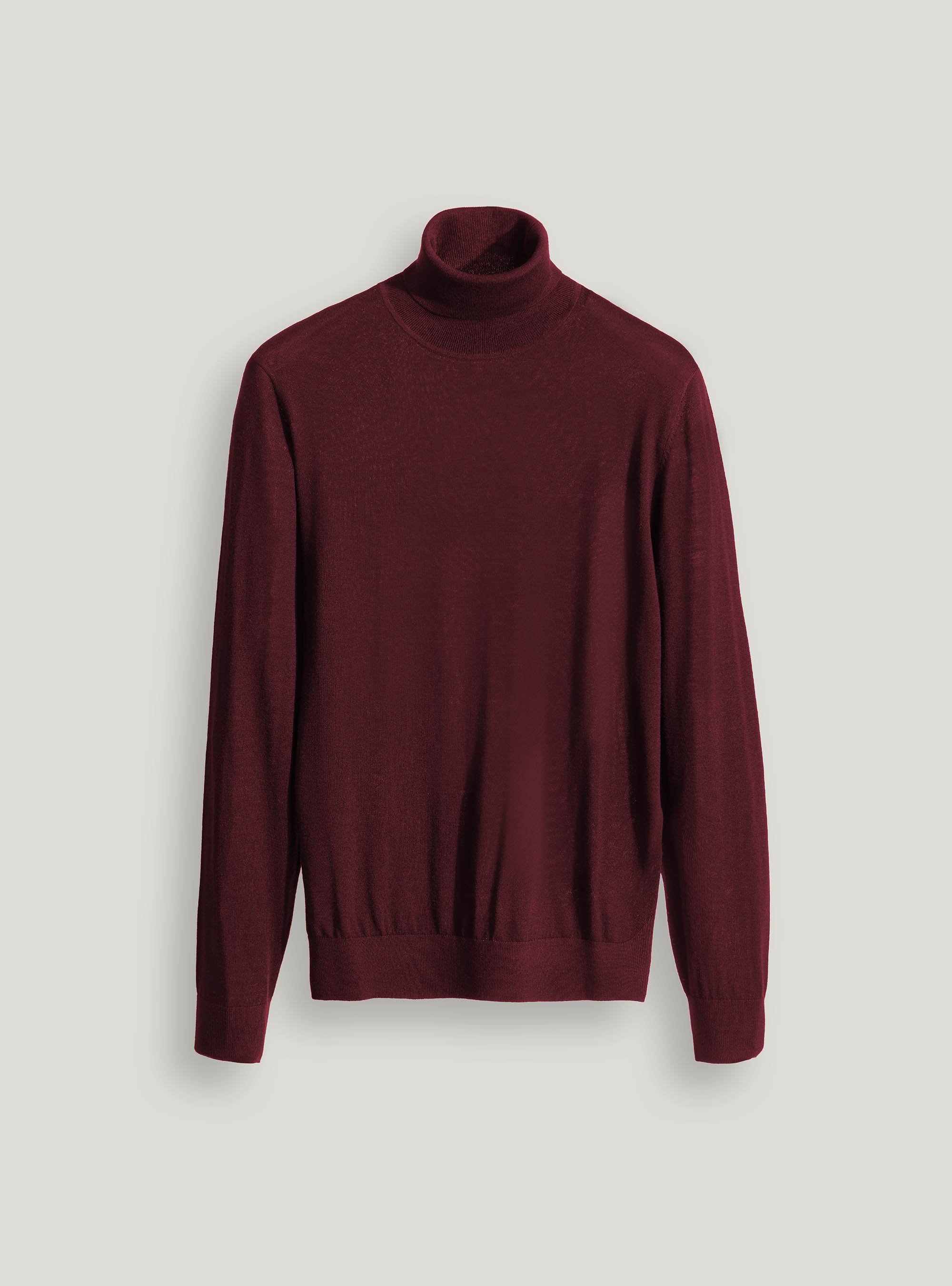 Turtleneck in pure extra-fine merino wool