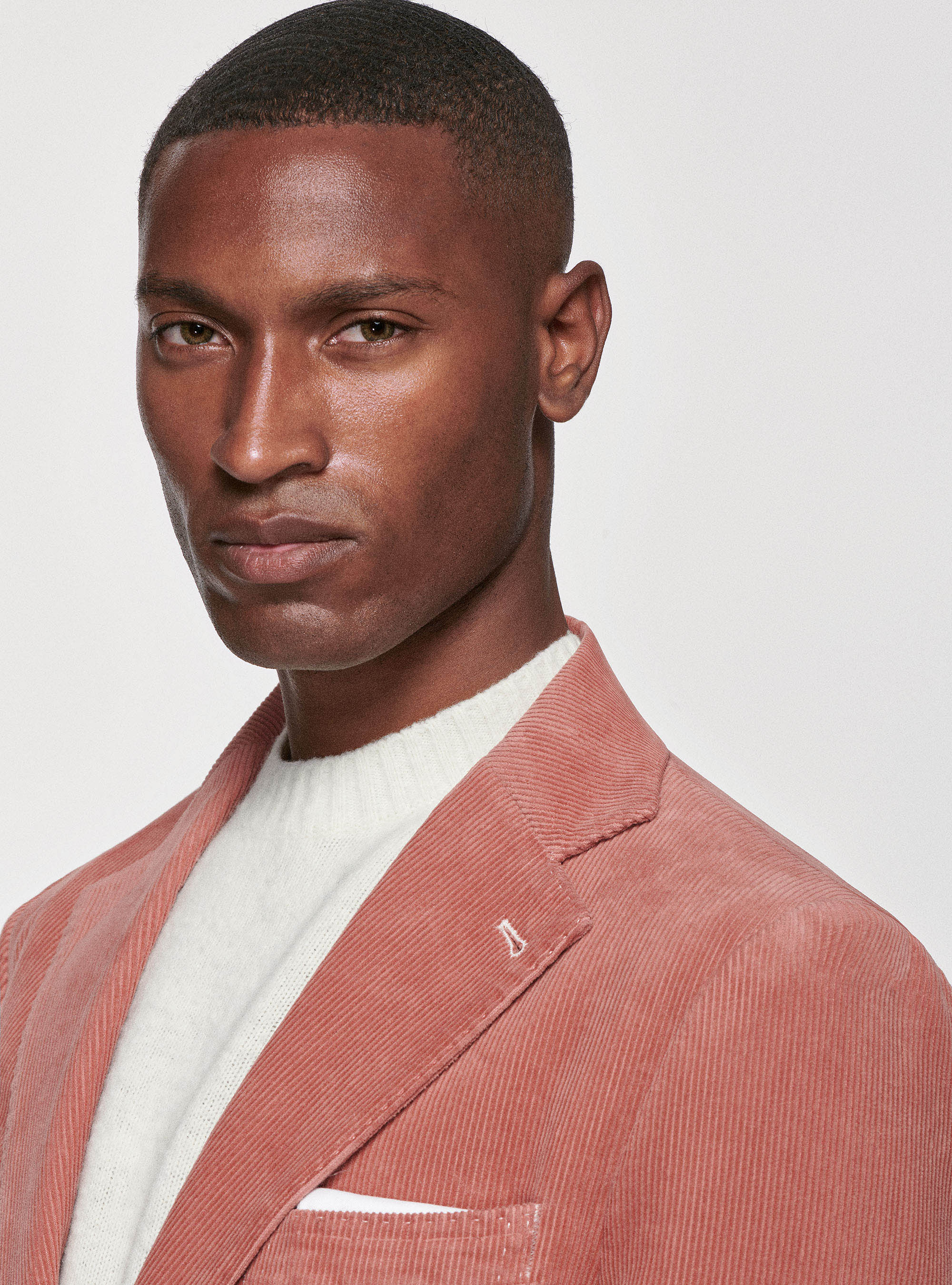 Giacca in velluto, 0441C ROSA SCURO