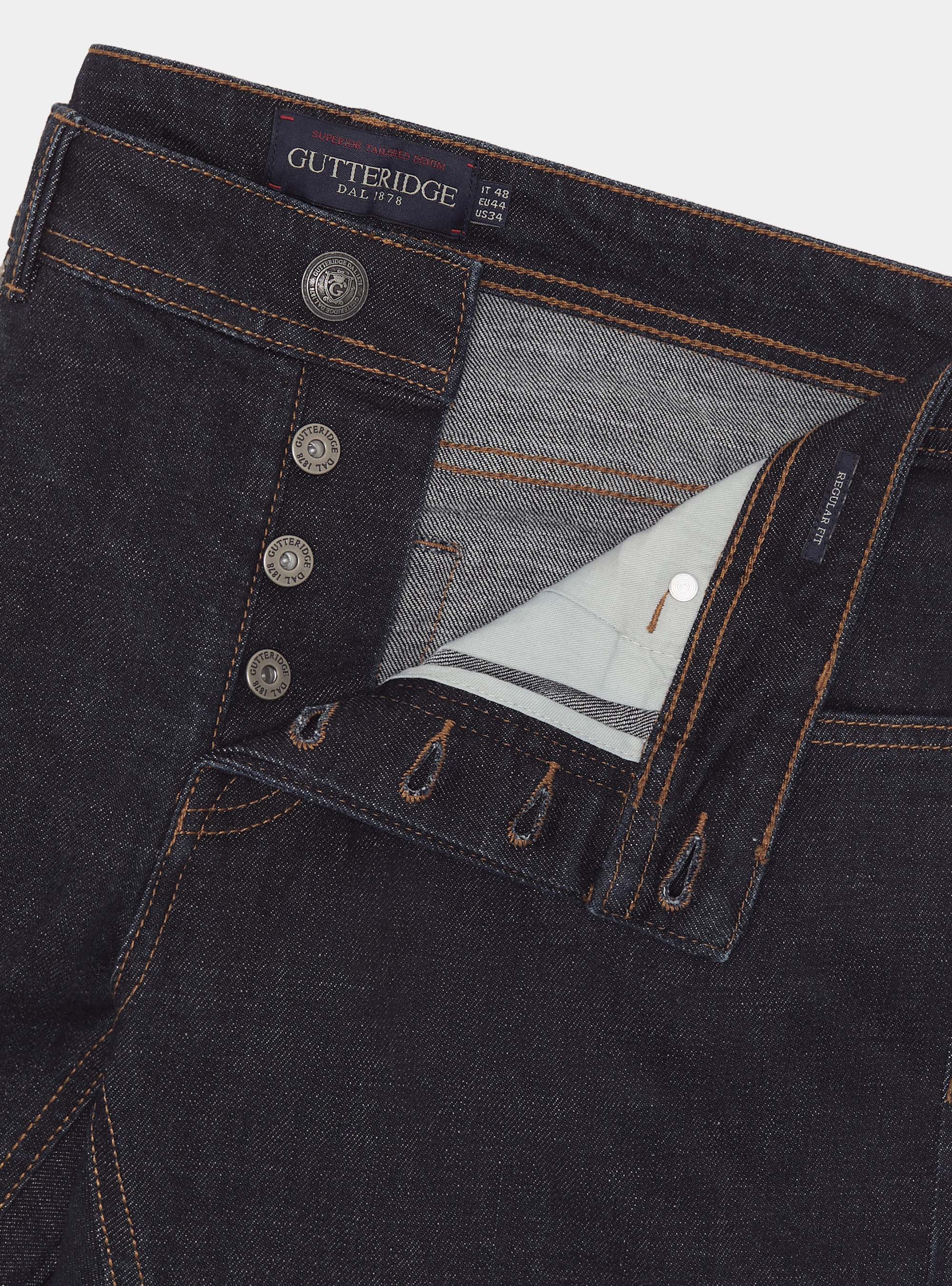 Denim rinse wash, BLU NAVY