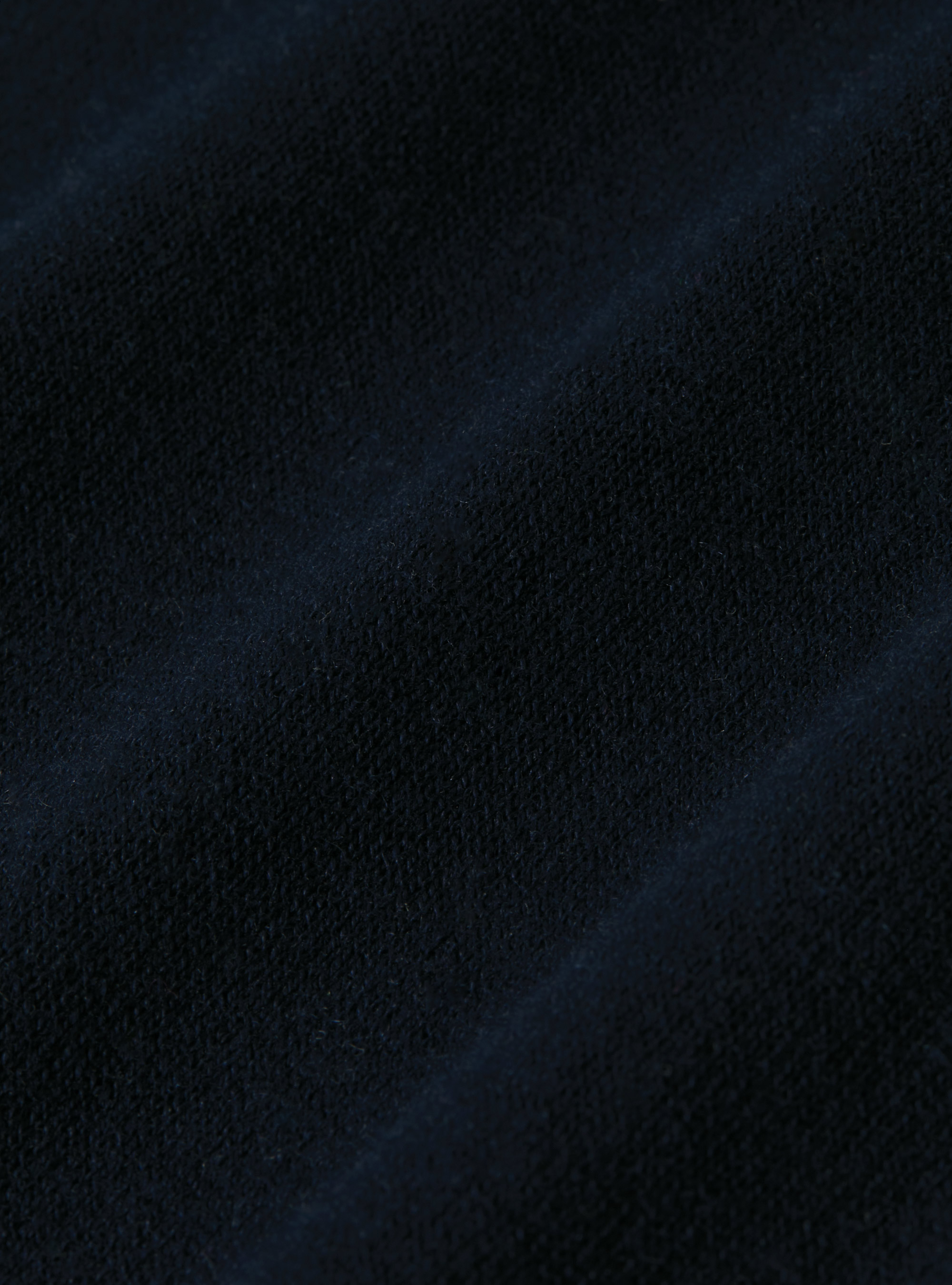 Silk and cotton crew-neck sweater, NAVY BLUE