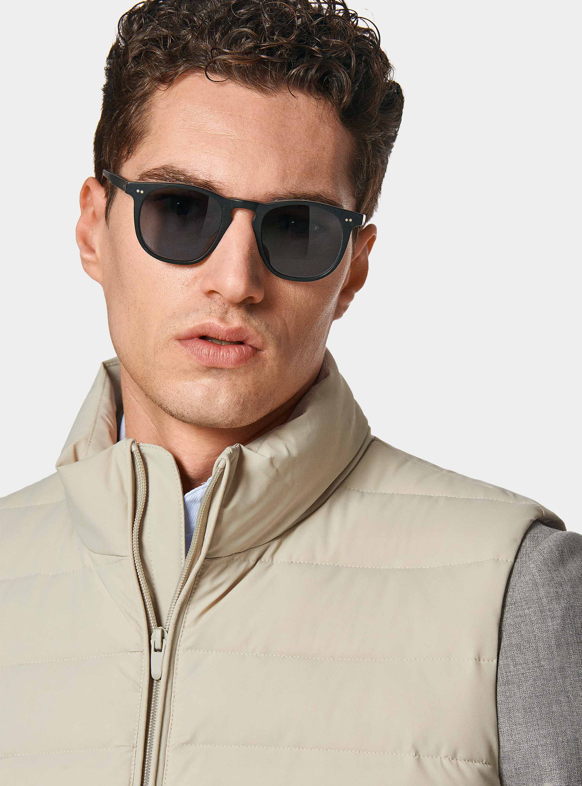 Smanicato trapuntato, ECRU