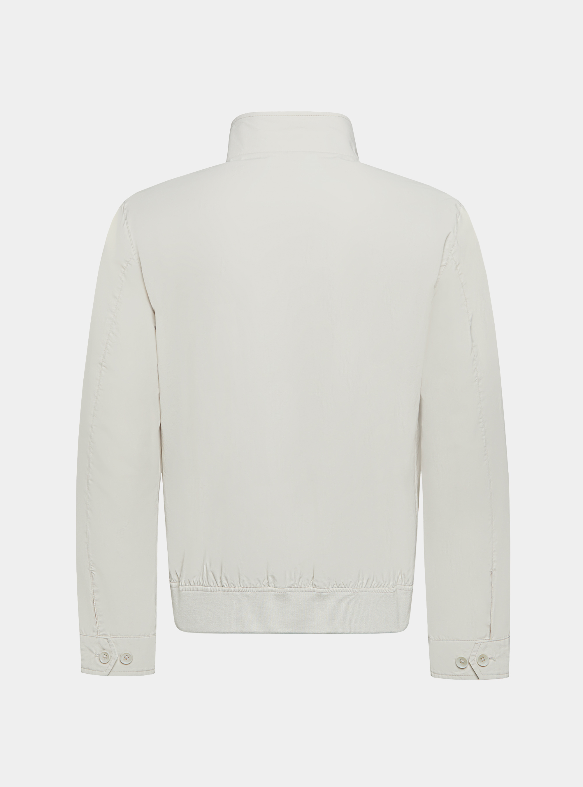 Bomber jacket in technical fabric, ECRU