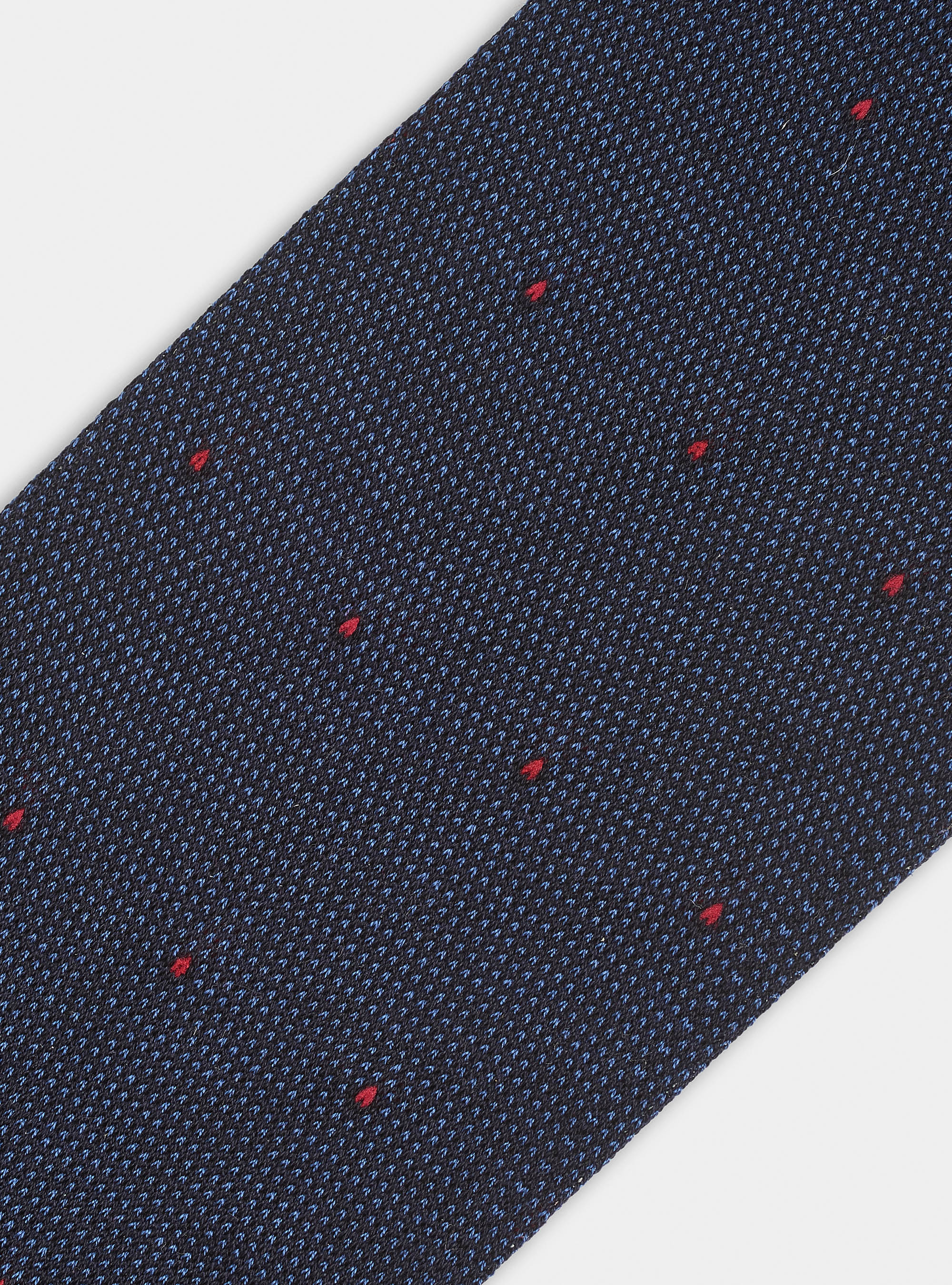 Long polka dot socks, NAVY BLUE