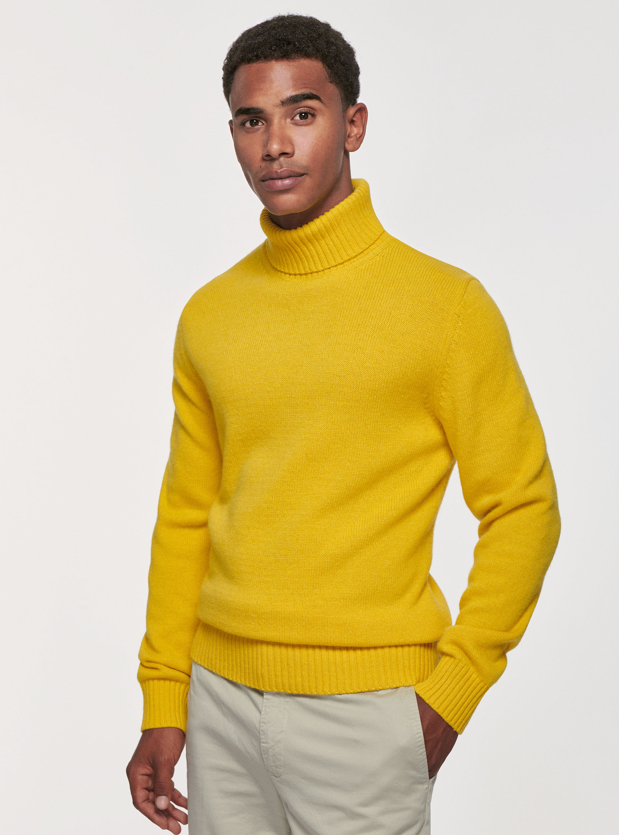 Gutteridge - Pull en mélange de laine, , 0711c Ocra, Taille: M