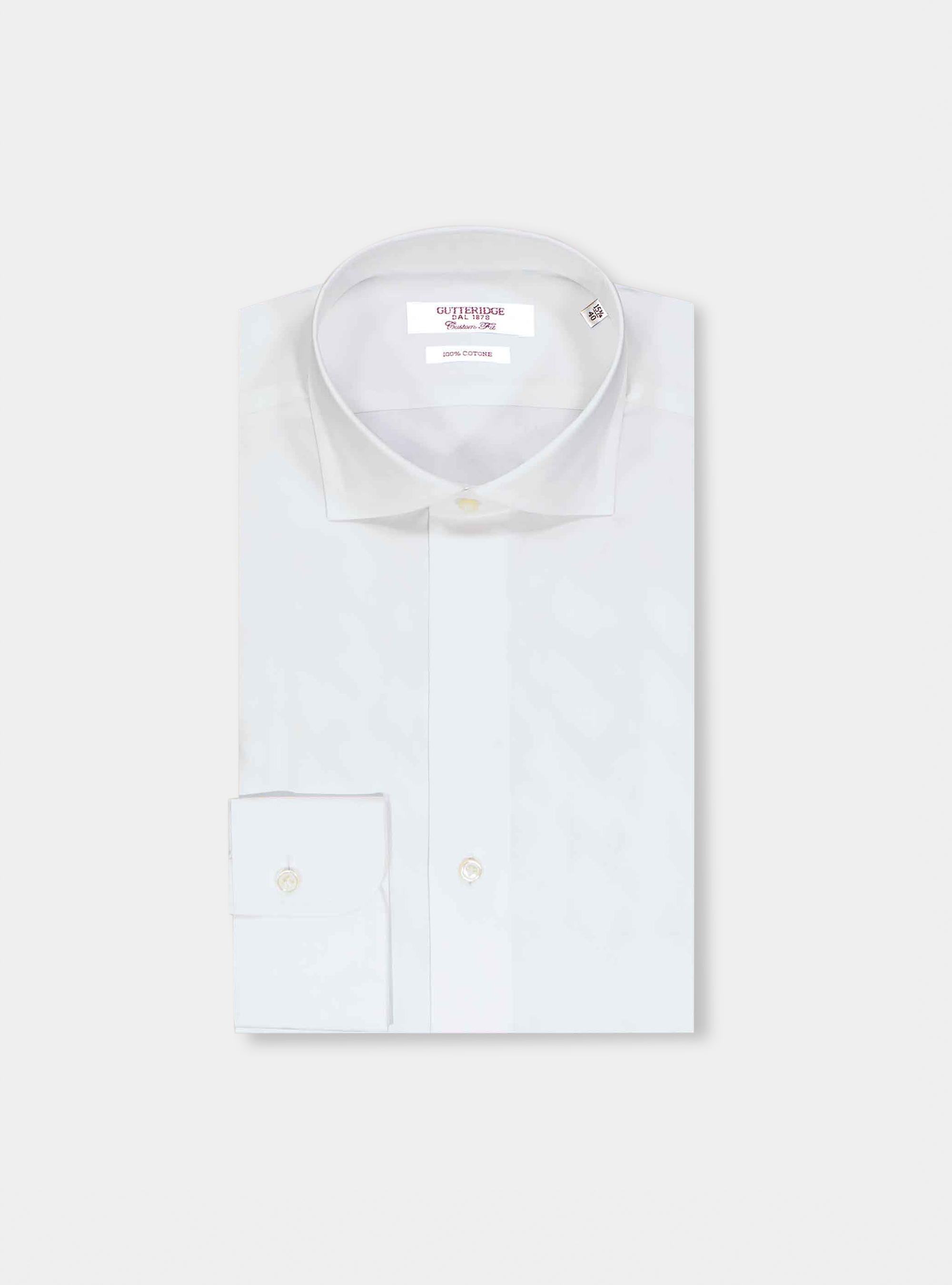 Camicia comfort fit classica in mussola di cotone