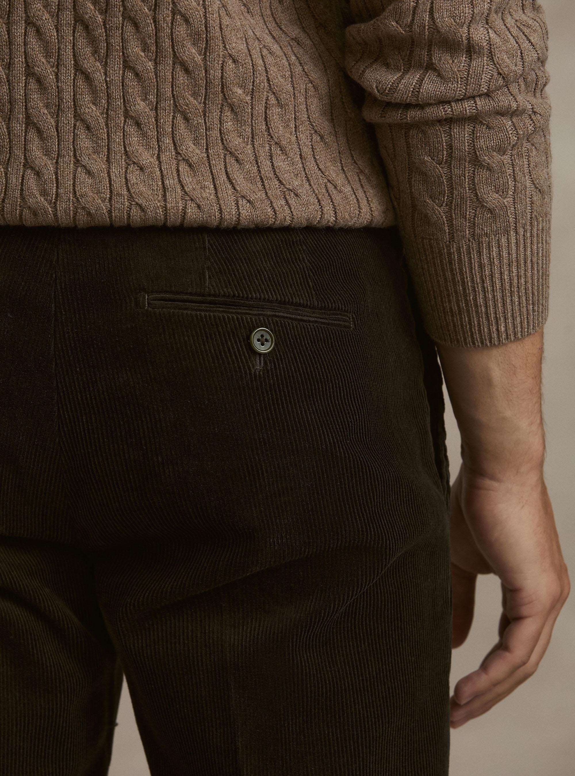 Pantaloni in velluto, MILITARE 0609C