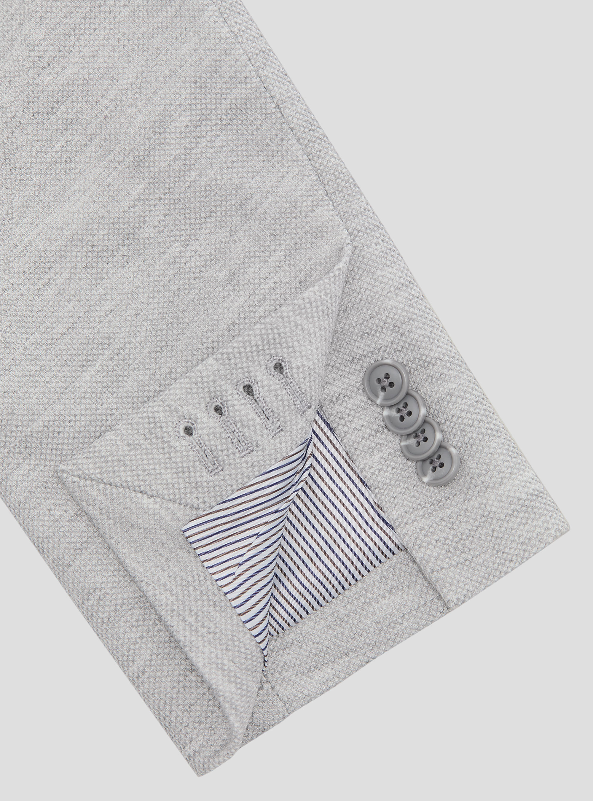 Giacca in jersey, GRIGIO MELANGE 0151C