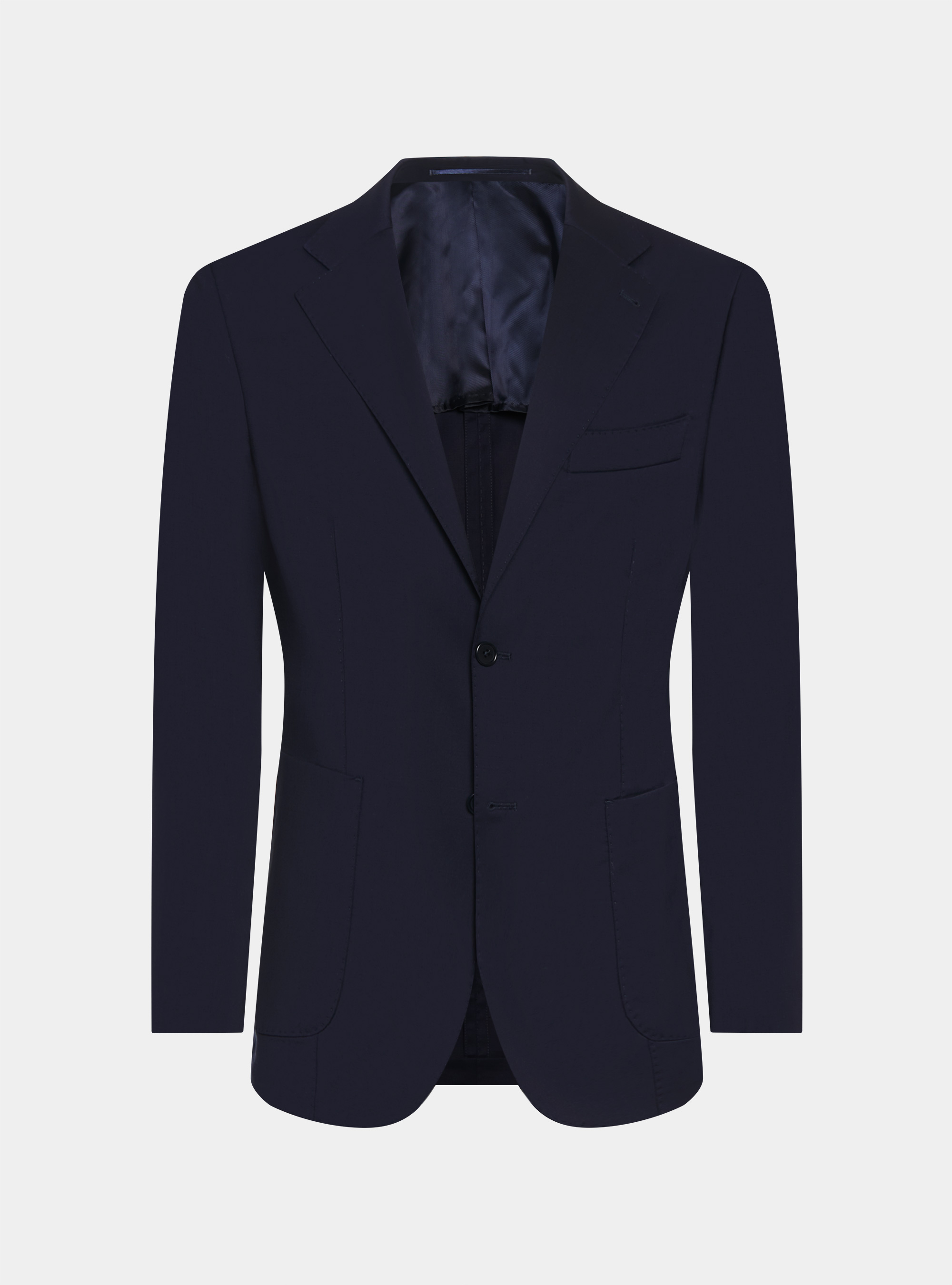 Giacca in pura lana, BLU NAVY