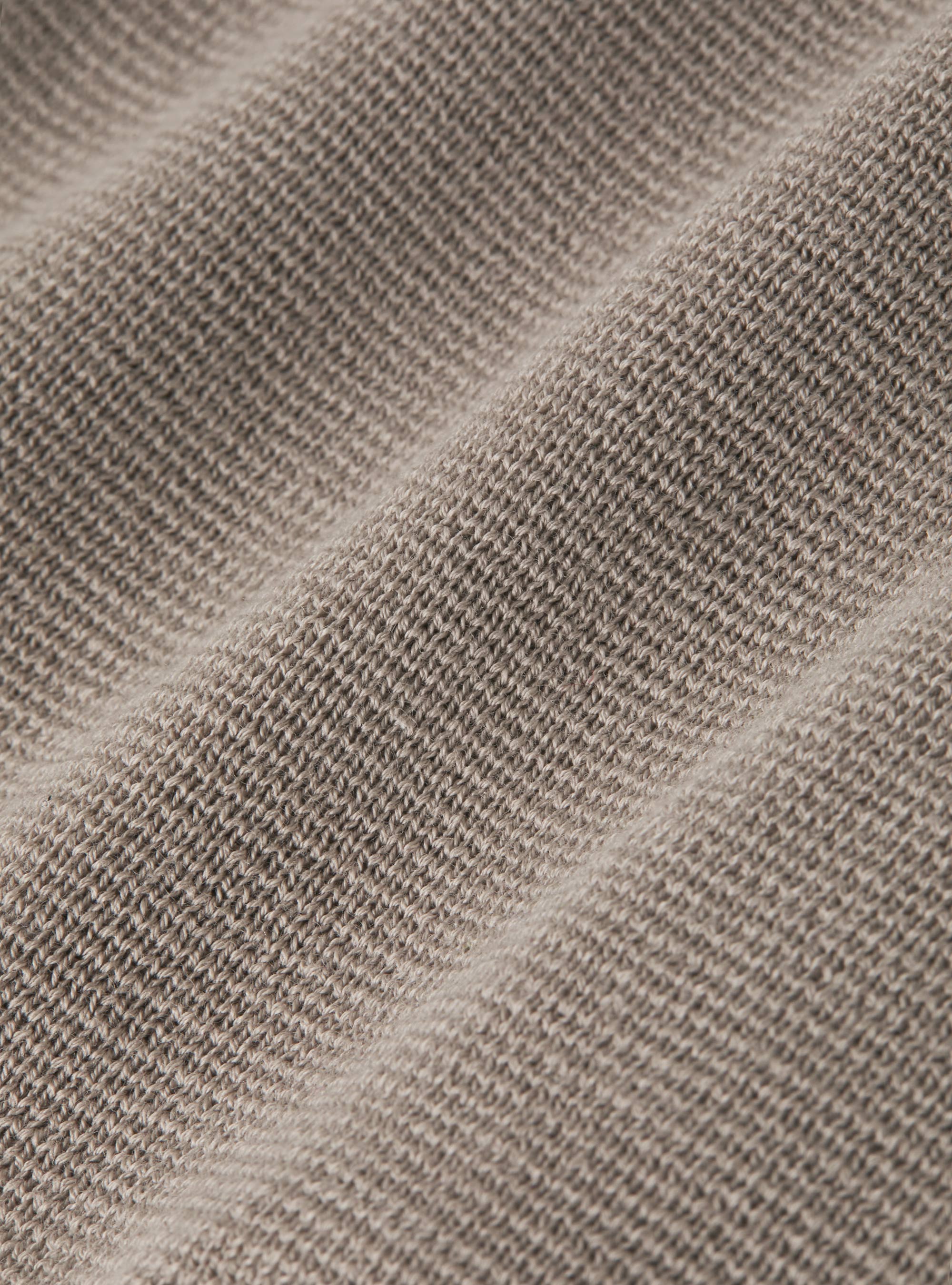 Gilet doppiopetto in maglia di cotone, SABBIA