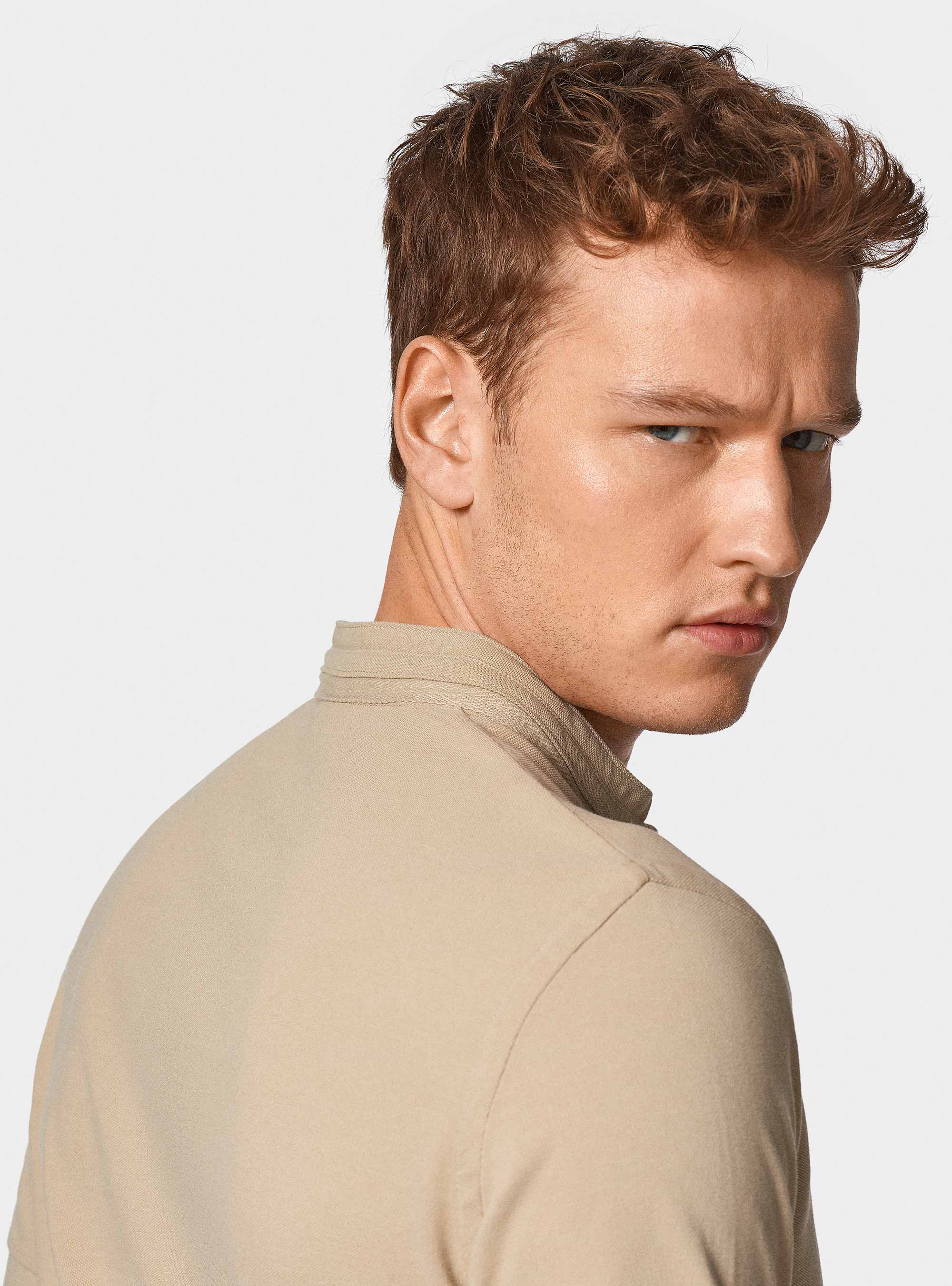 Polo en piqué coréen, Ã CRU