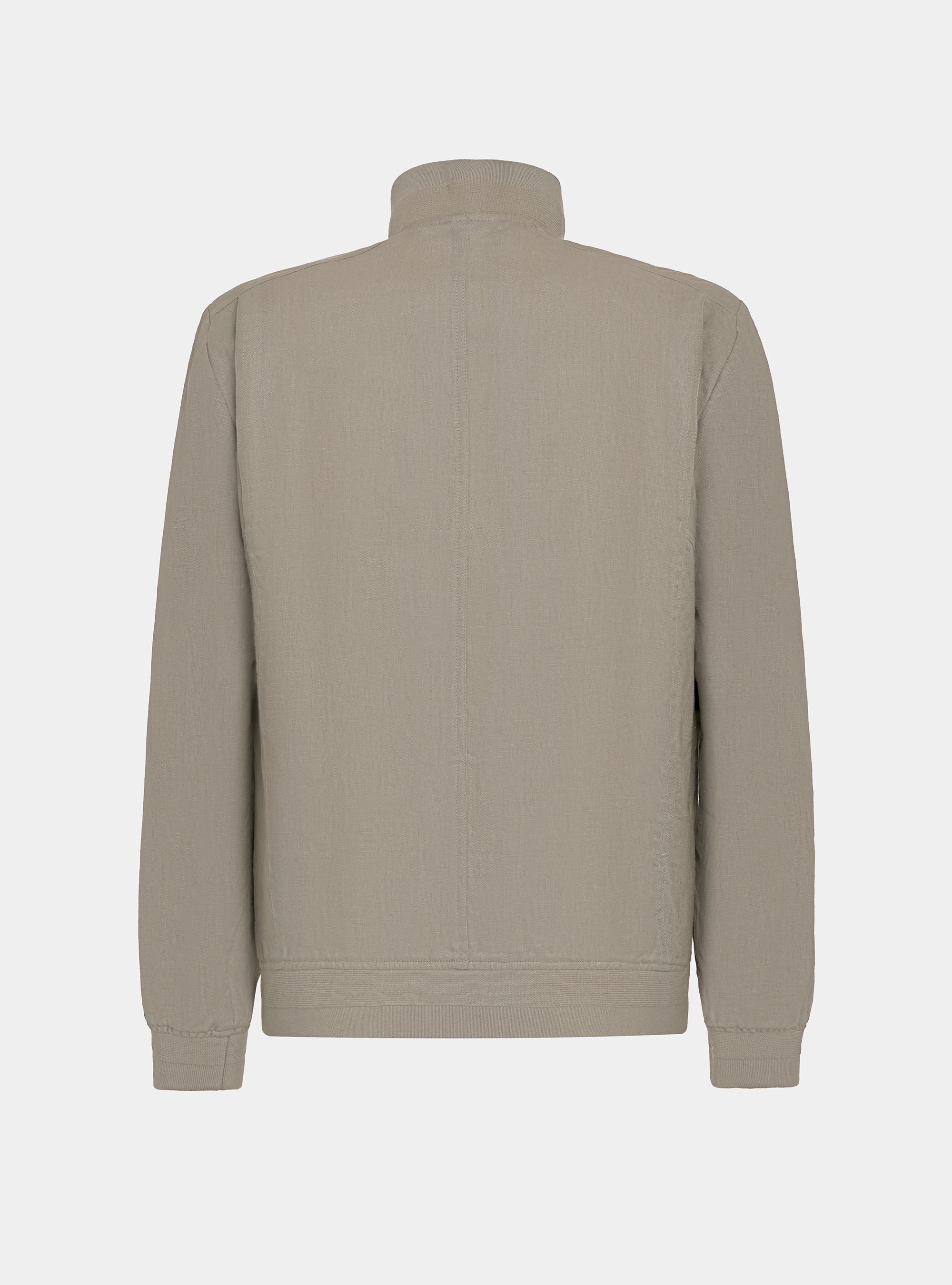 Pure linen bomber jacket, MUD