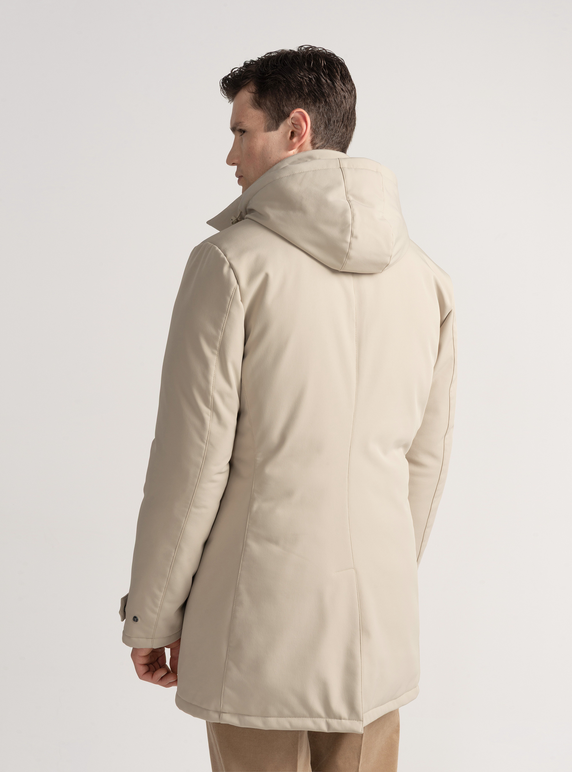 Parka técnica con capucha, ARENA