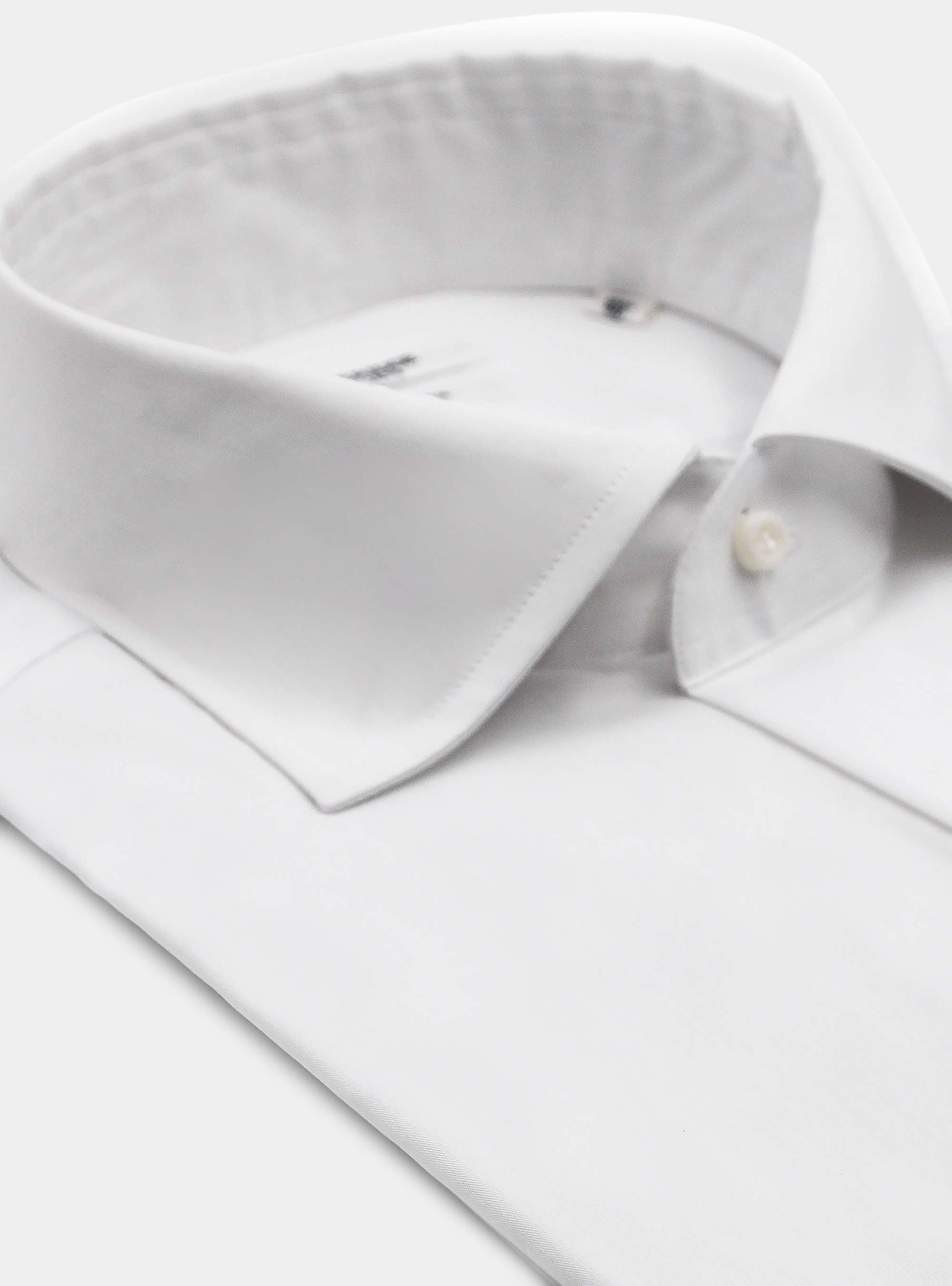 Stretch cotton shirt, WHITE